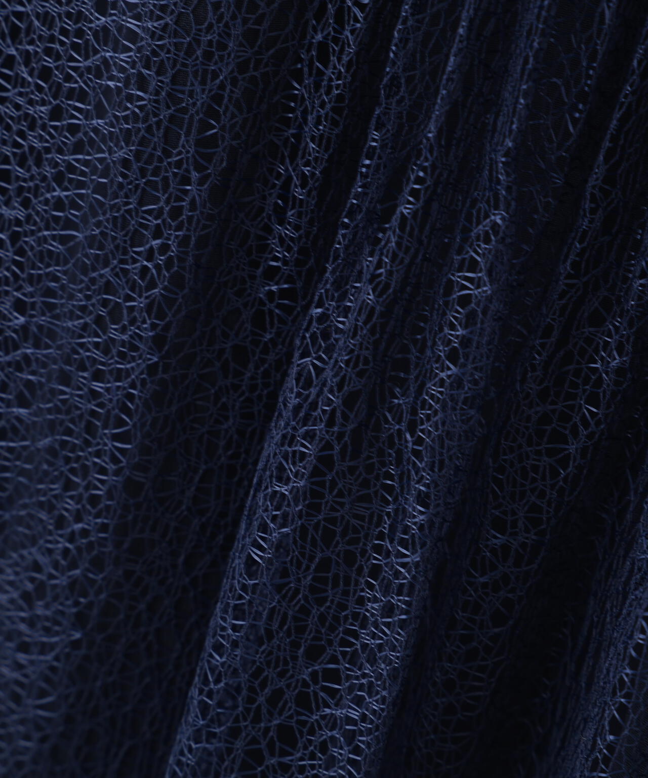 レースプリーツブラウス