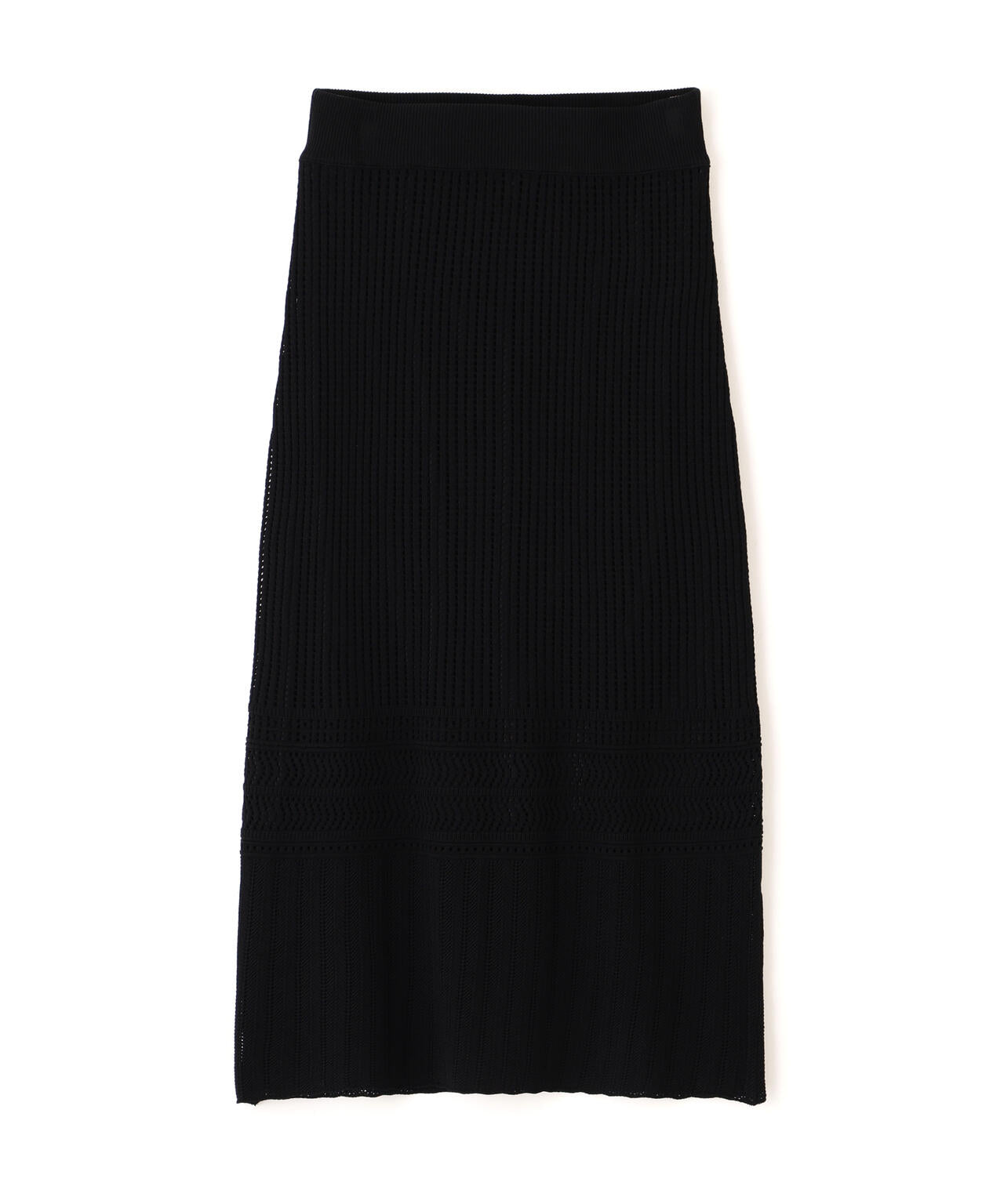 メッシュニットスカート