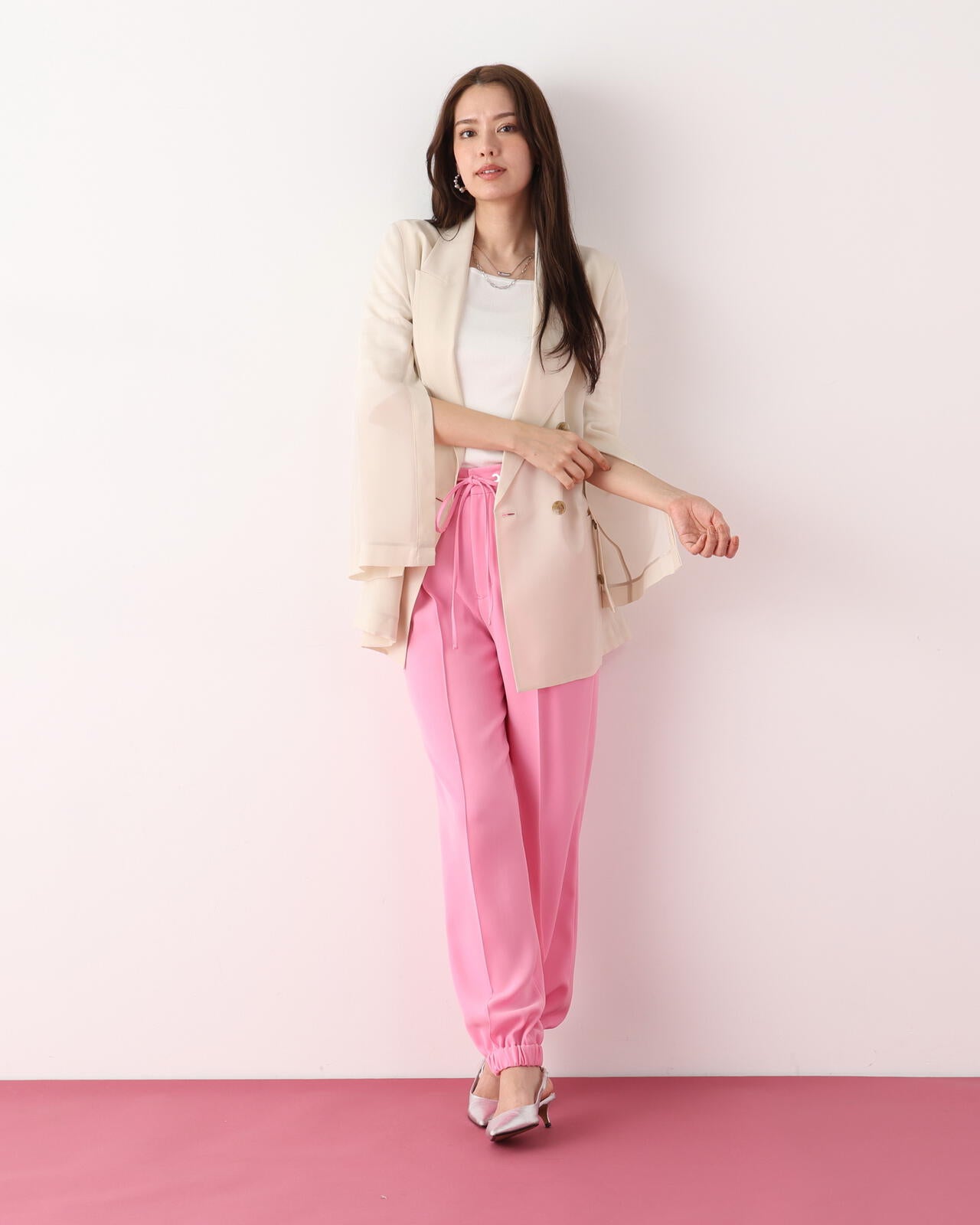 センターシームジョガーパンツ