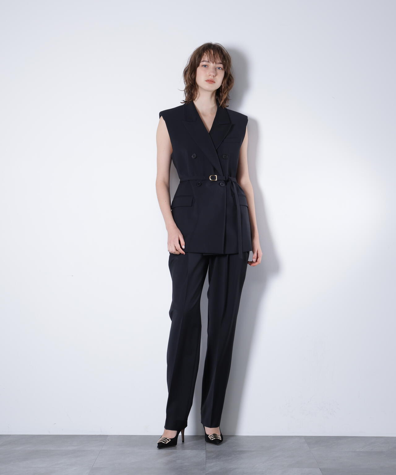 タックポケットパンツ_