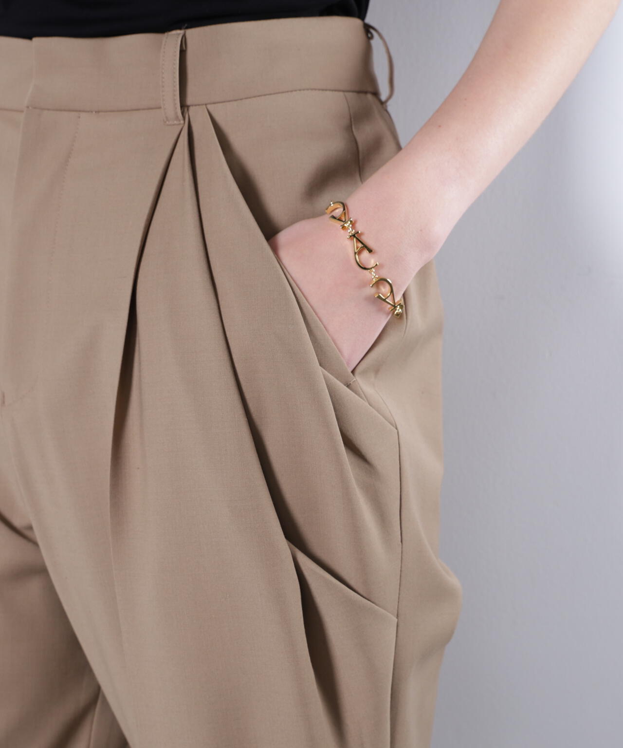 タックポケットパンツ_