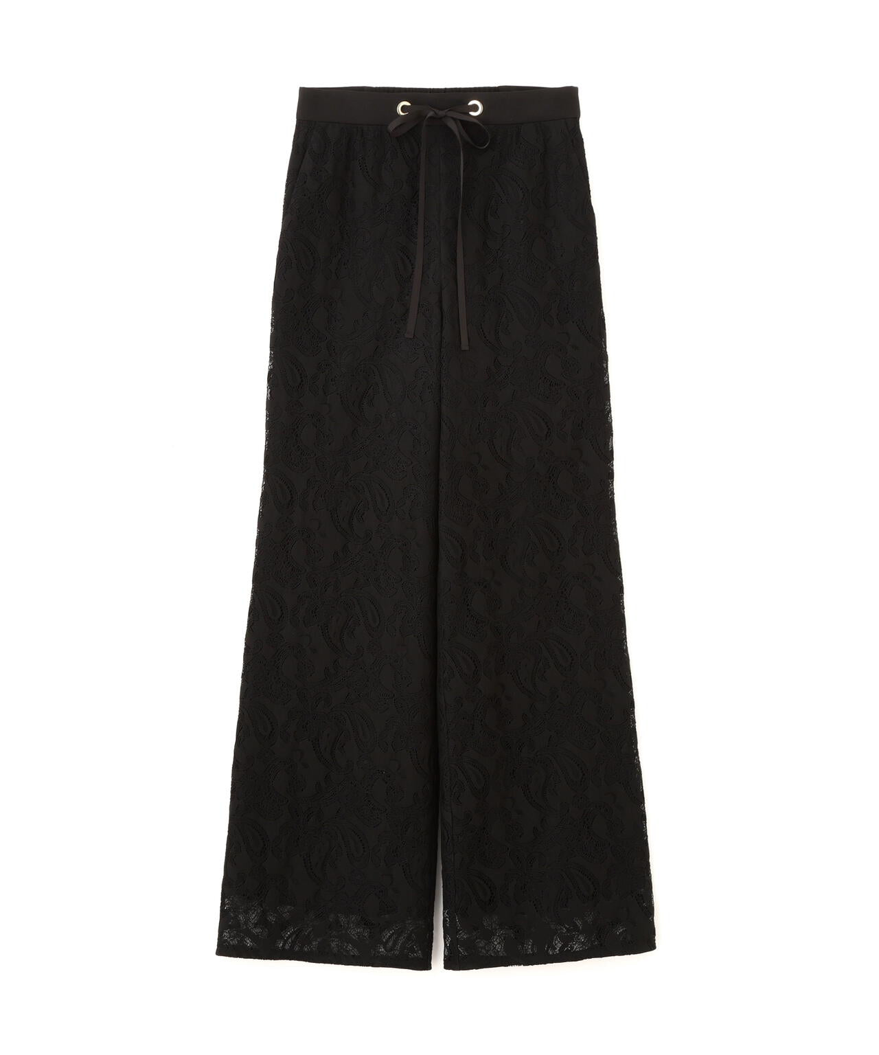 ペイズリーレースフレアーパンツ