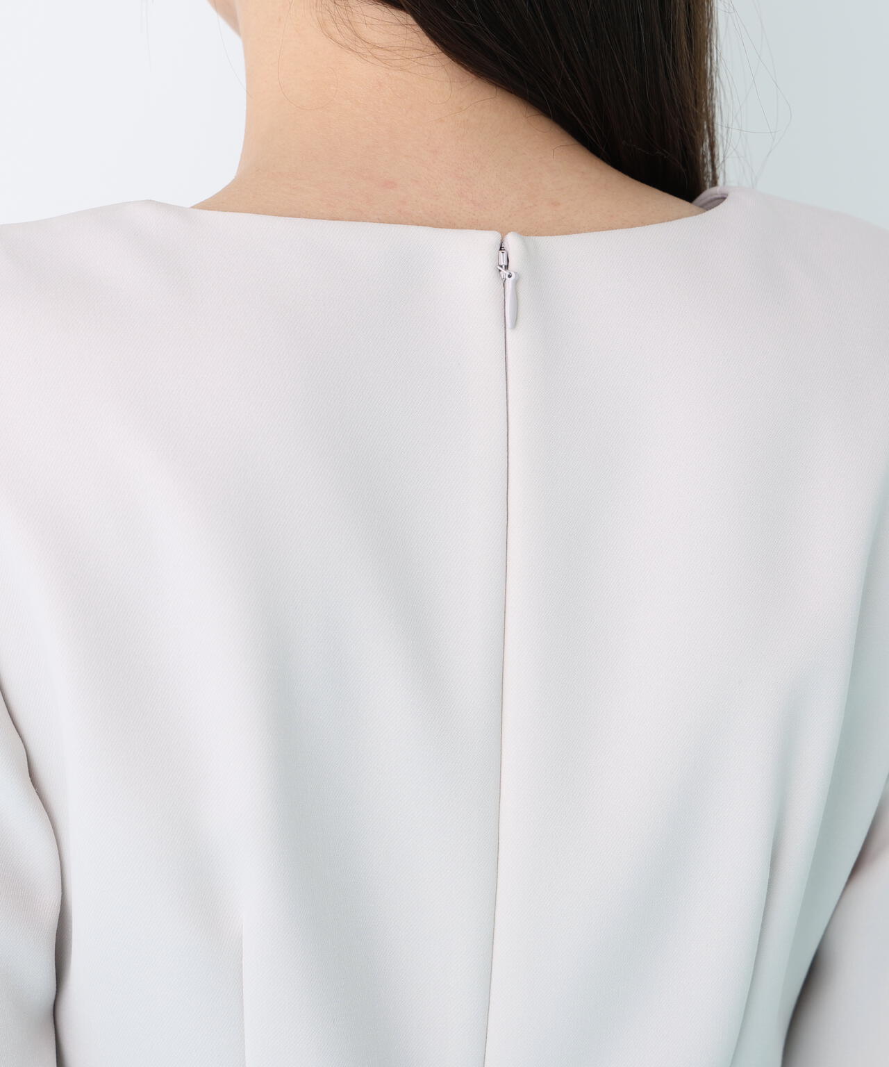 タッククロスウエストワンピース