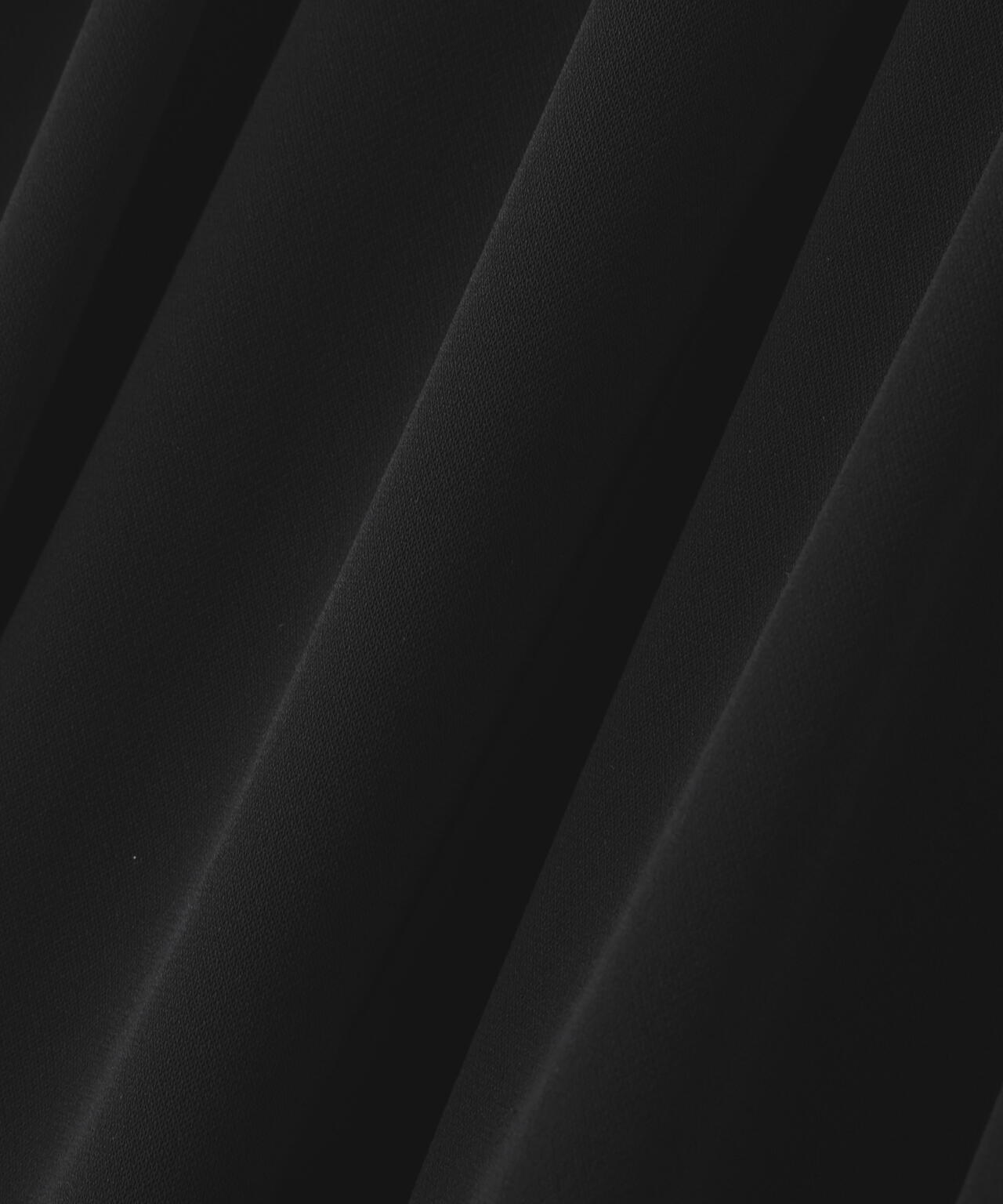 ワンショルダーシャーリングドレス_