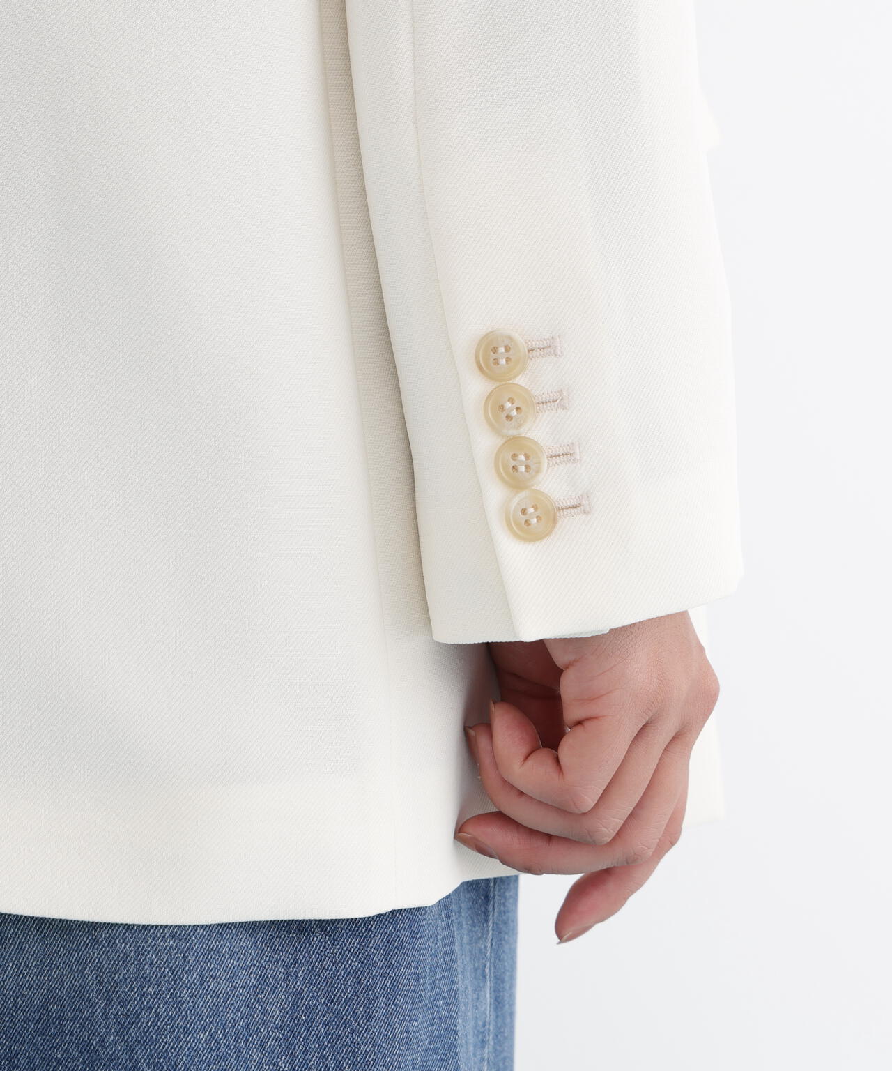 ストライプスリーブジャケット