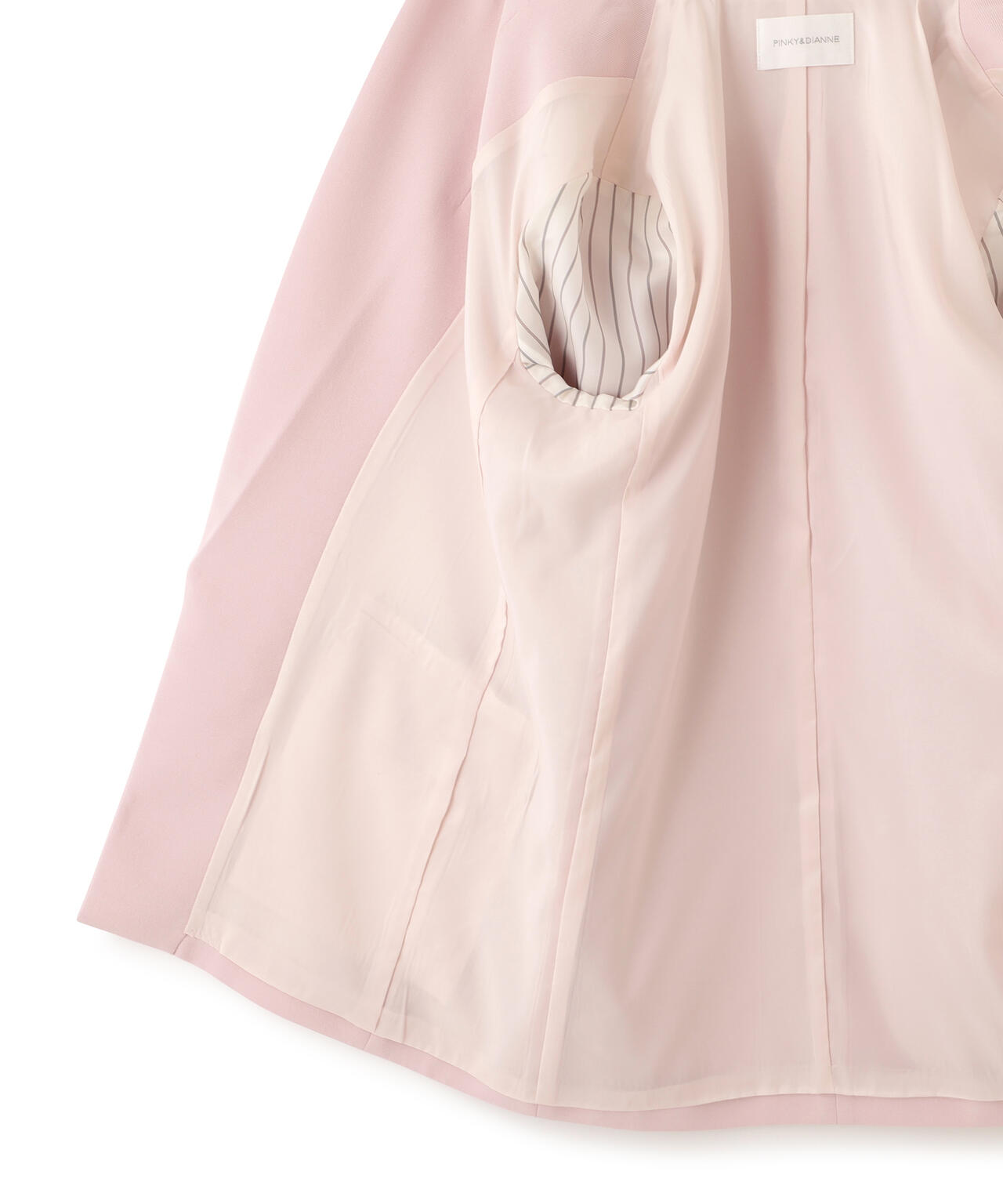 ストライプスリーブジャケット