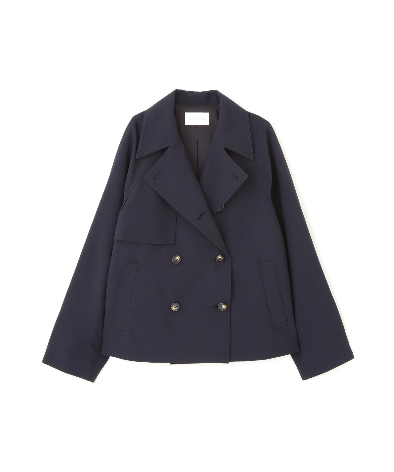 ソフトオックスショートトレンチコート