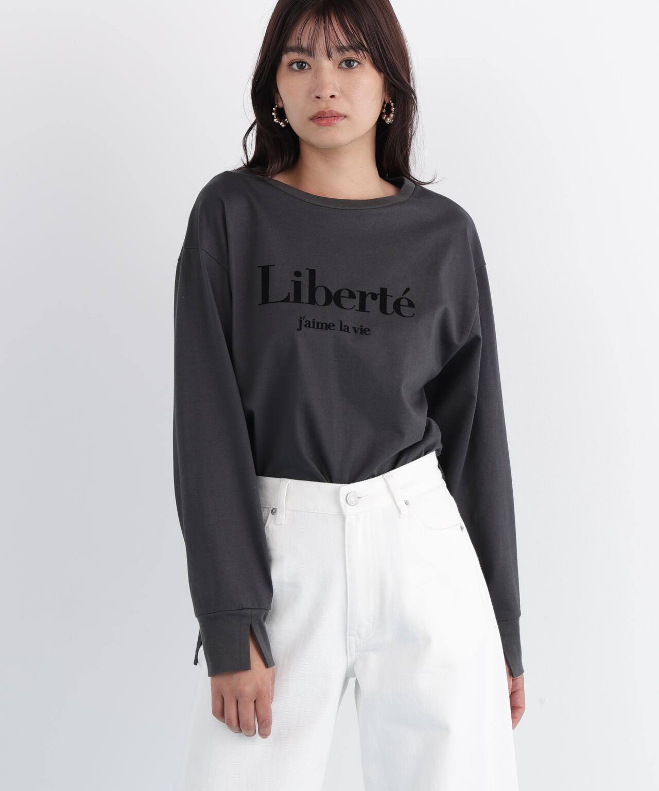 「Liberte」ロングTシャツ