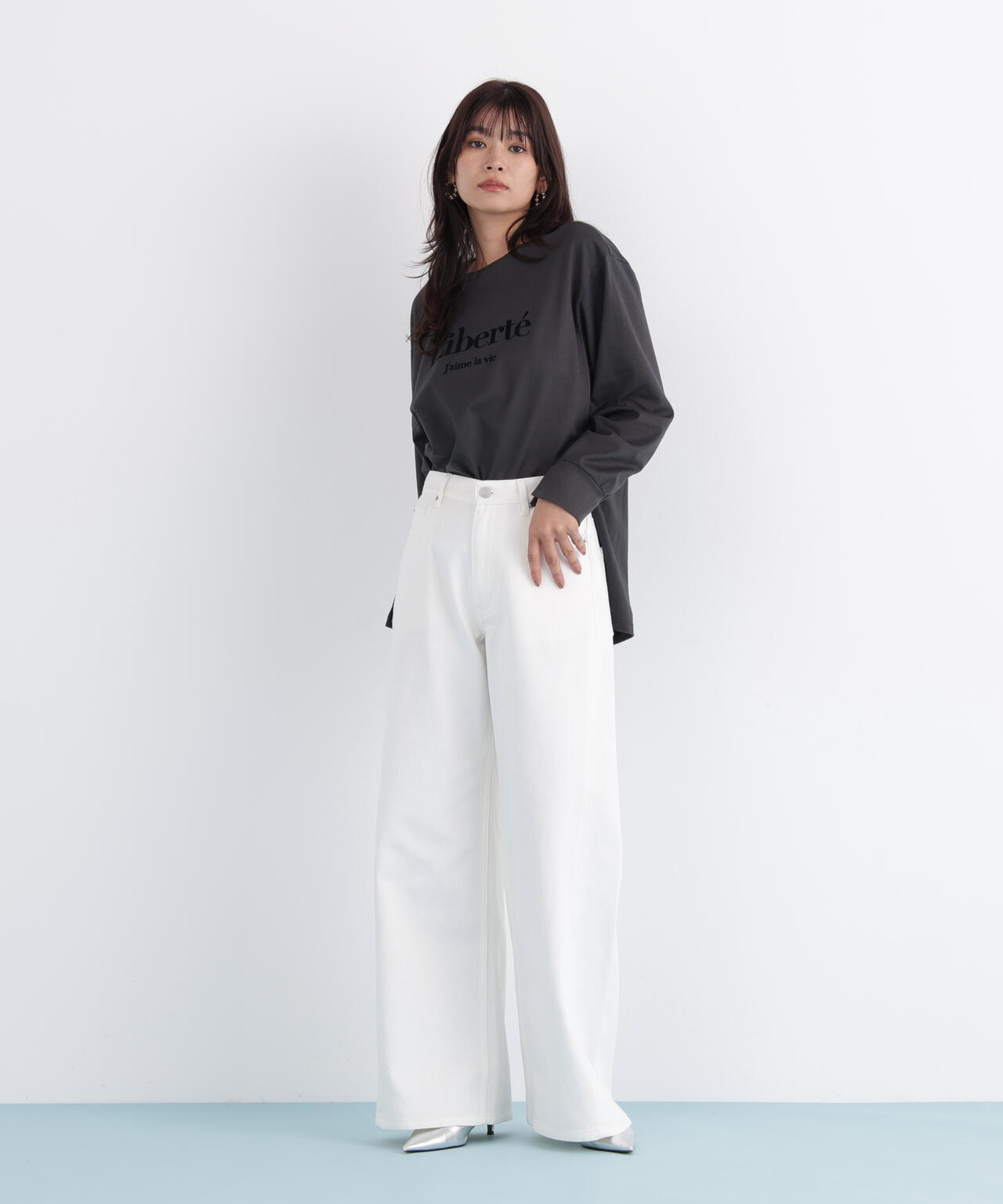 「Liberte」ロングTシャツ