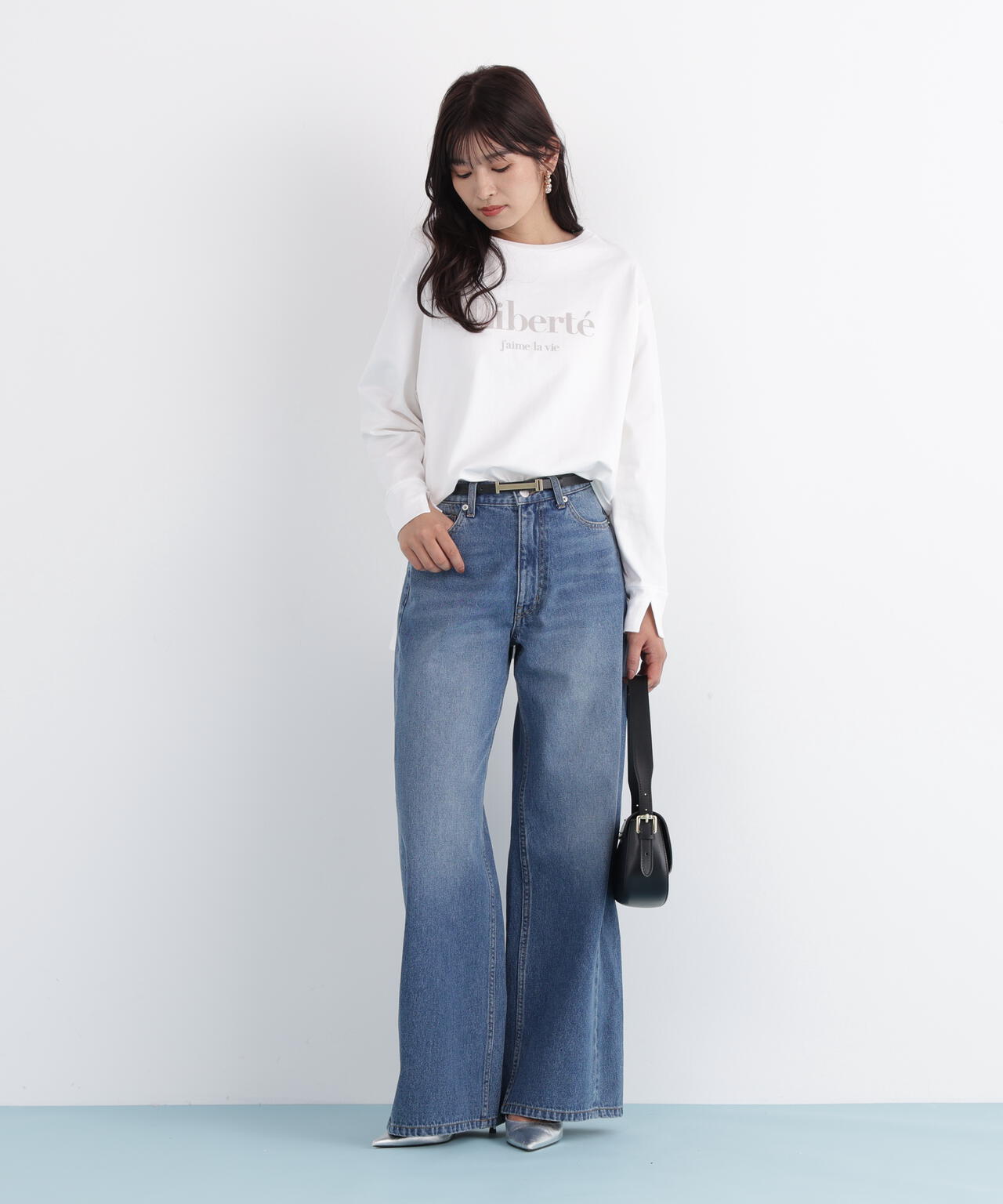 「Liberte」ロングTシャツ