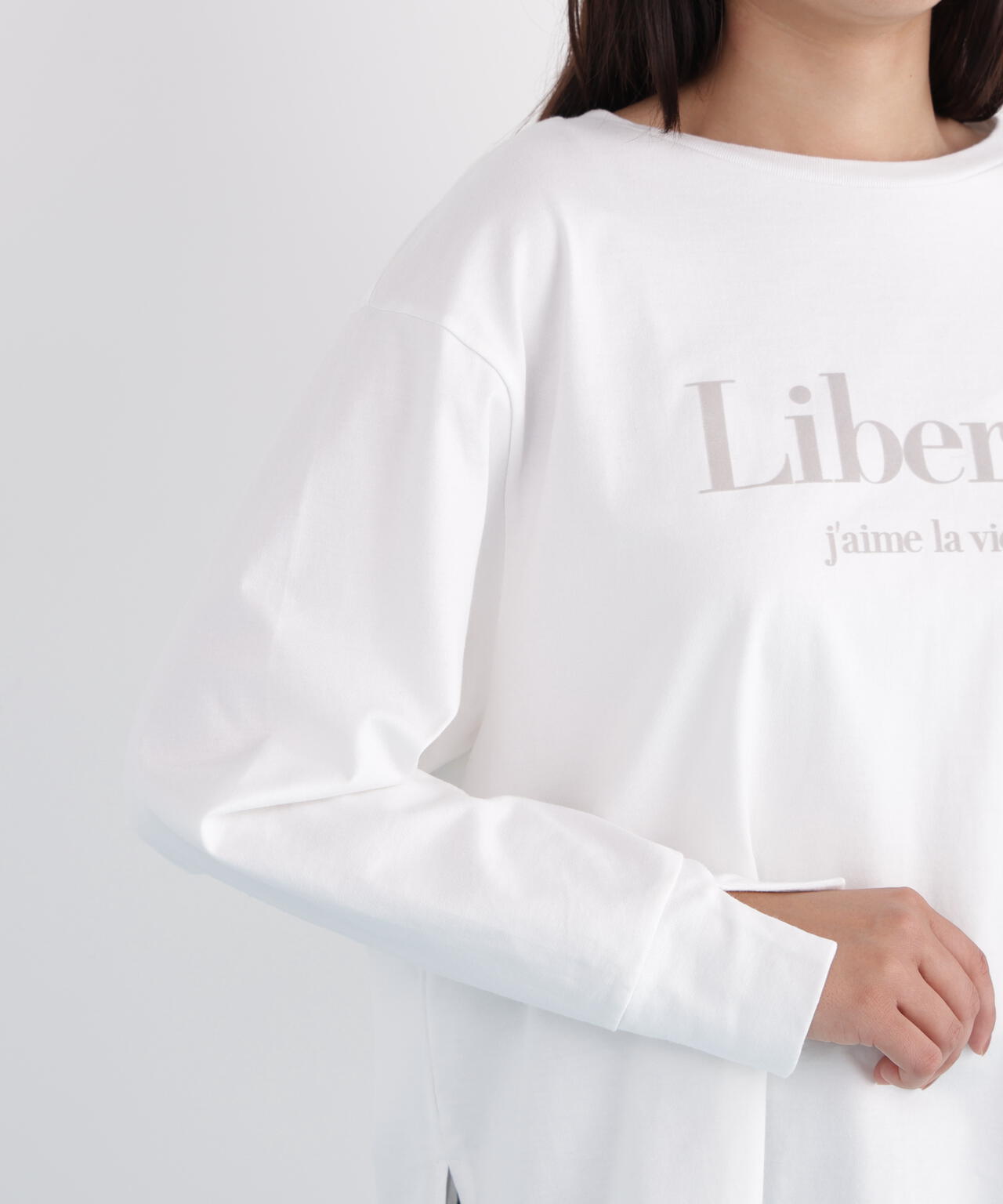 「Liberte」ロングTシャツ