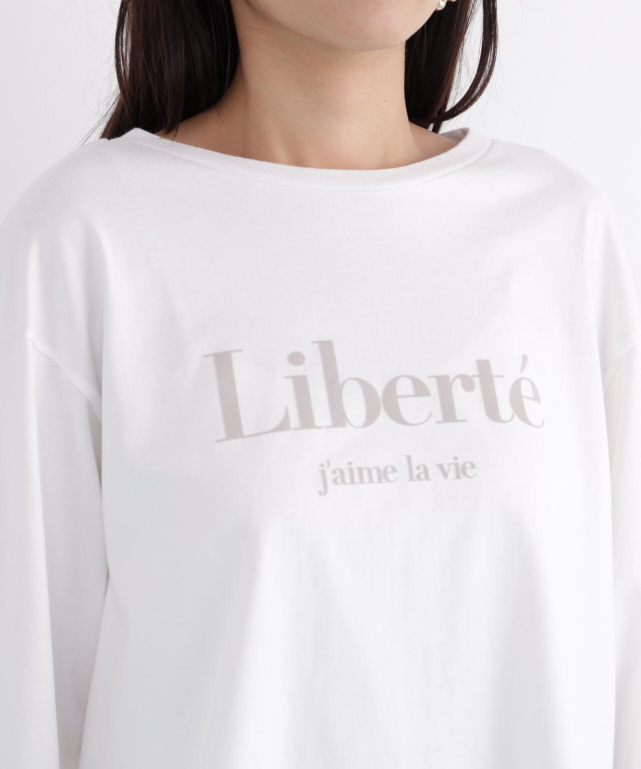 「Liberte」ロングTシャツ