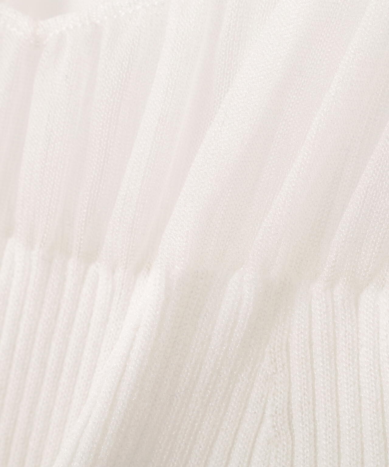 ラメニットシアーコンビプルオーバー