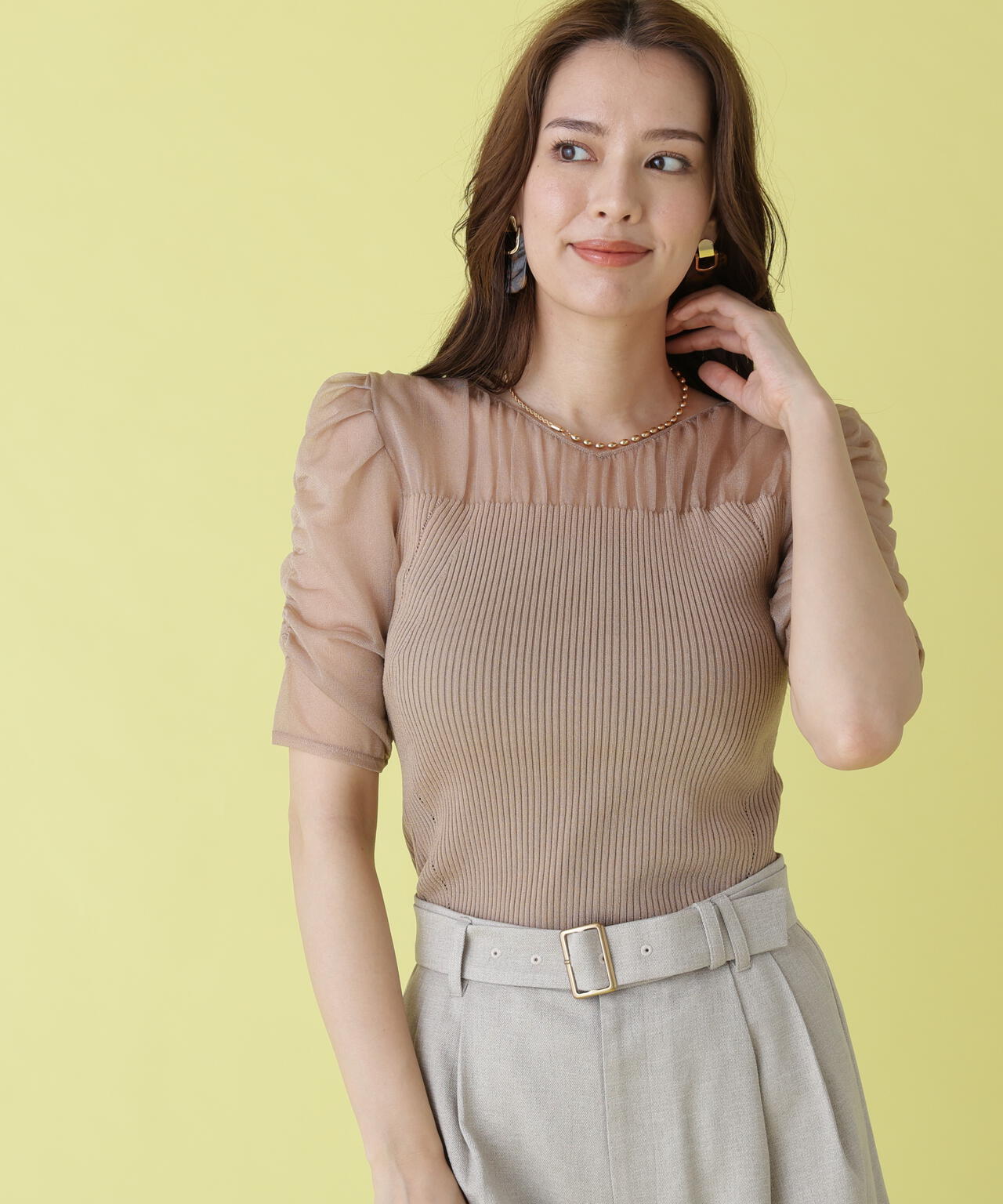 172cm B:86 W:62 H:91 着用サイズ:38