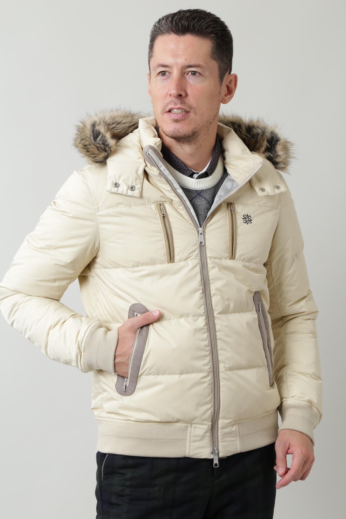SOLOTEX タフタダウンブルゾン (MENS)