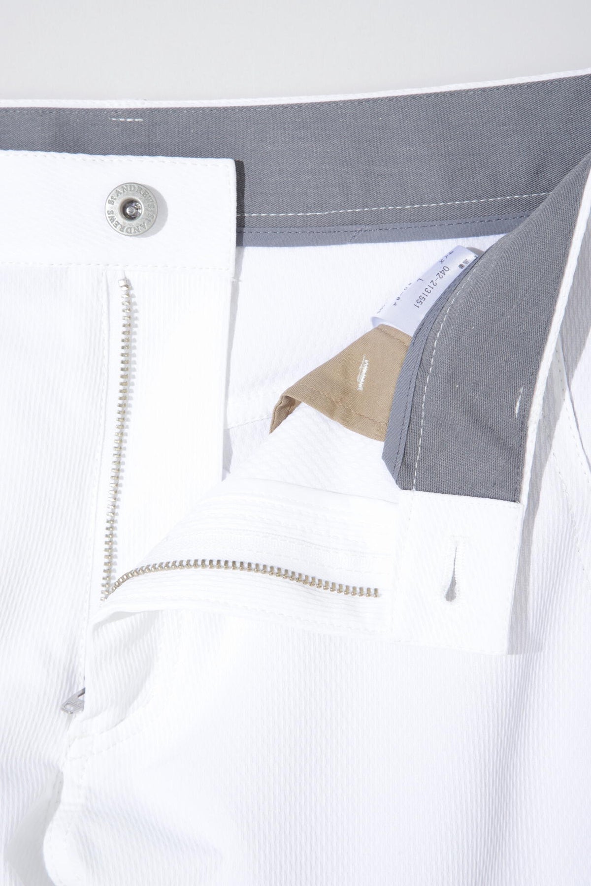 McMardワッフルストレッチ 5ポケットパンツ (MENS)