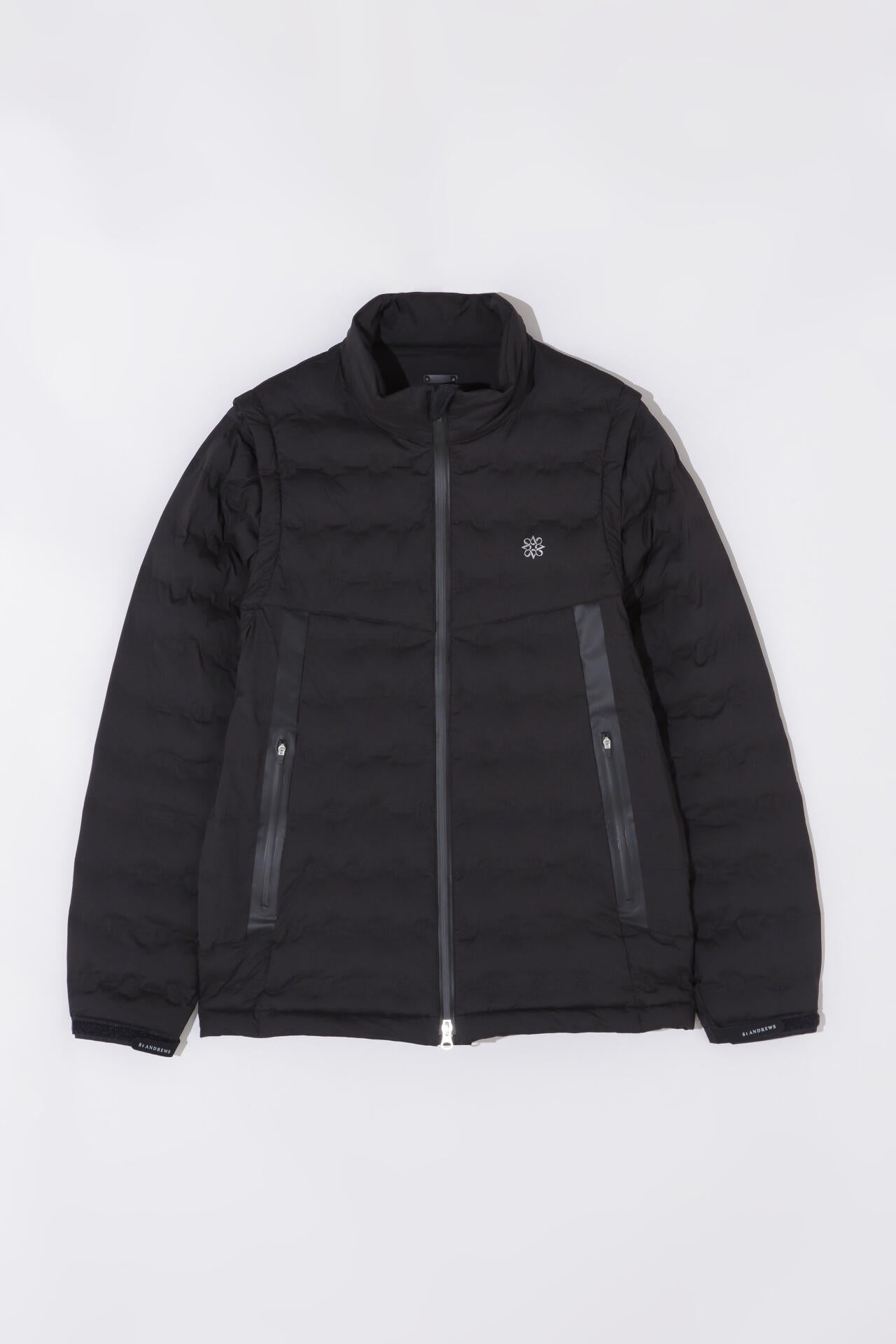 袖取り外し可能 ケルトジャガード中綿ブルゾン (MENS)