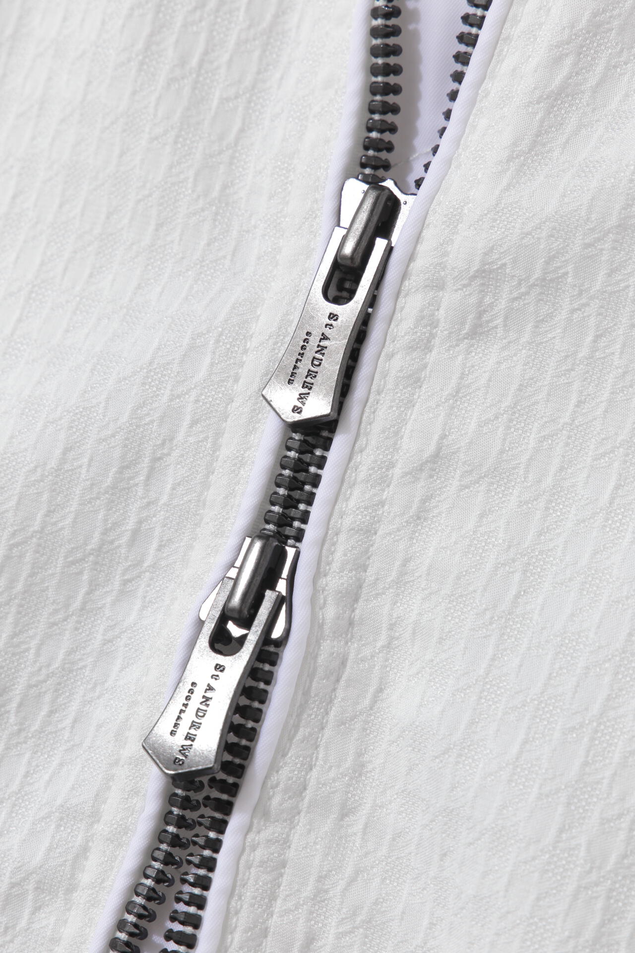 小紋千鳥ふくれジャガード ブルゾン (MENS)