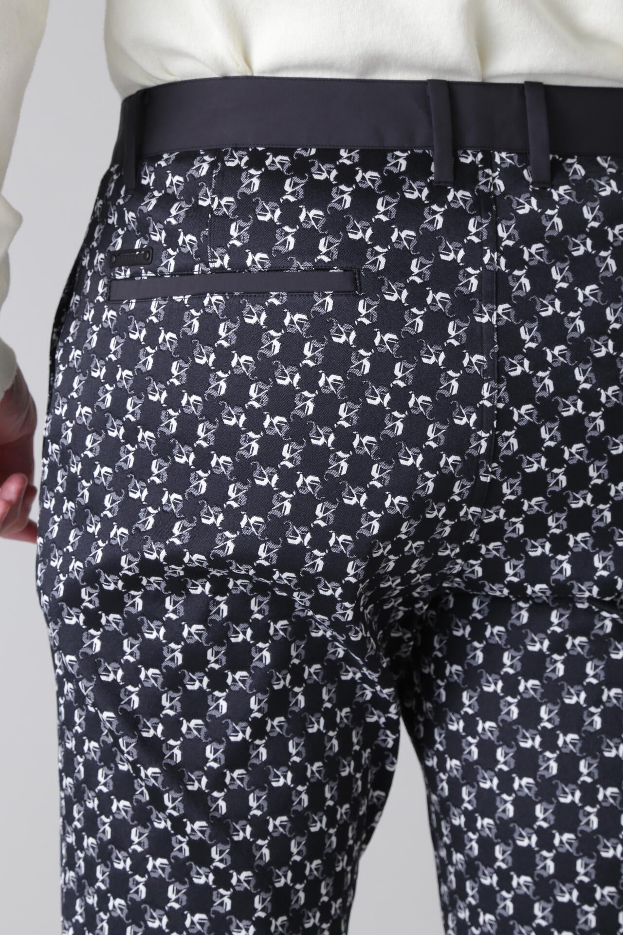 オールドエスジャガードストレッチパンツ (MENS)