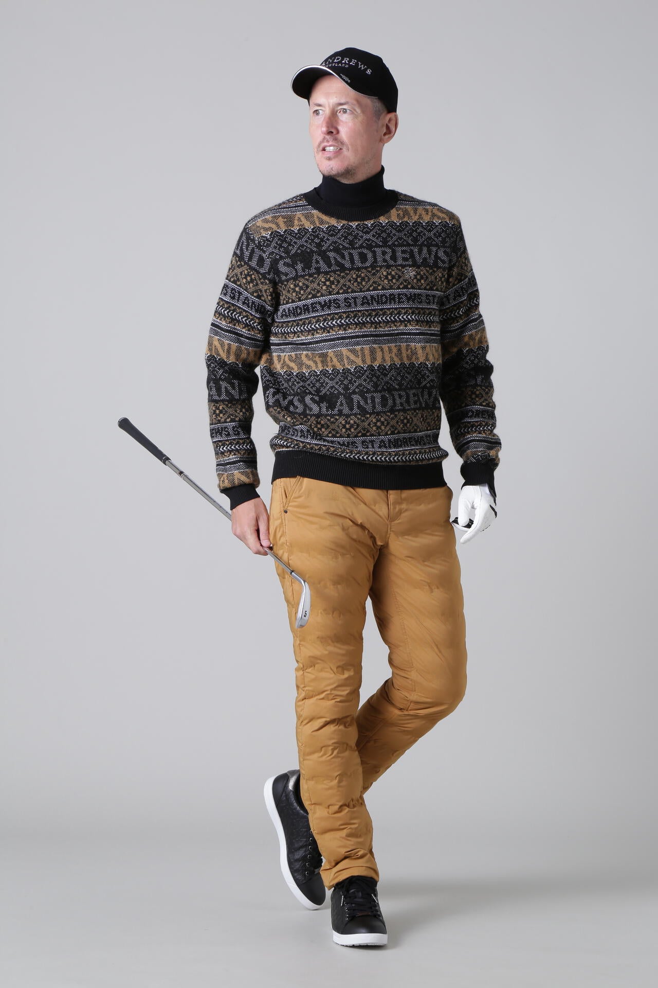 ケルトジャガード中綿パンツ (MENS)