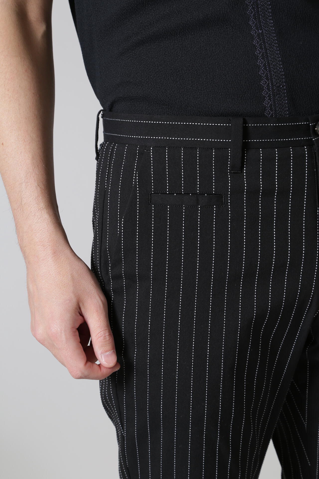 ステッチストライプパンツ (MENS)