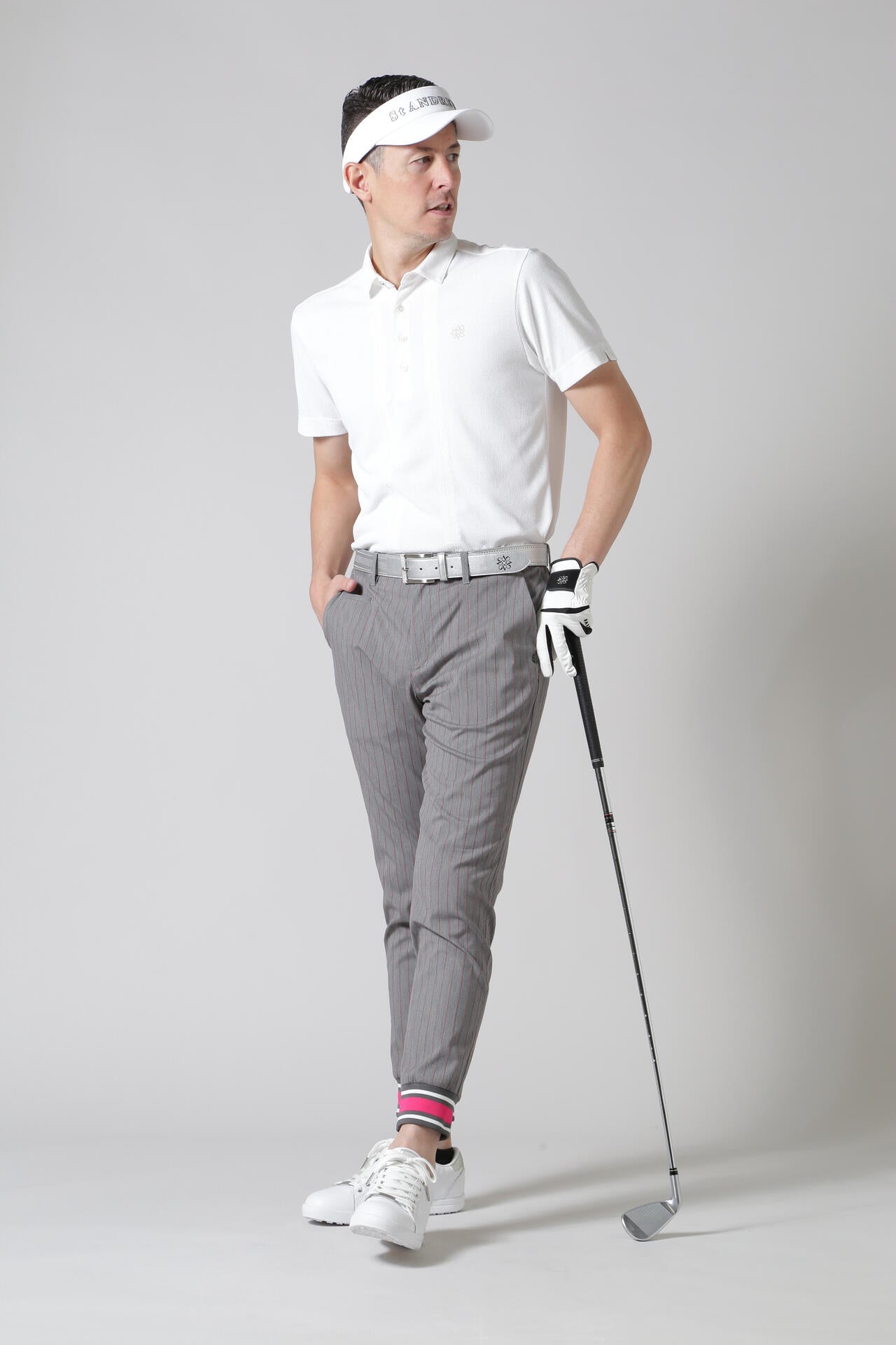 ステッチストライプパンツ (MENS)
