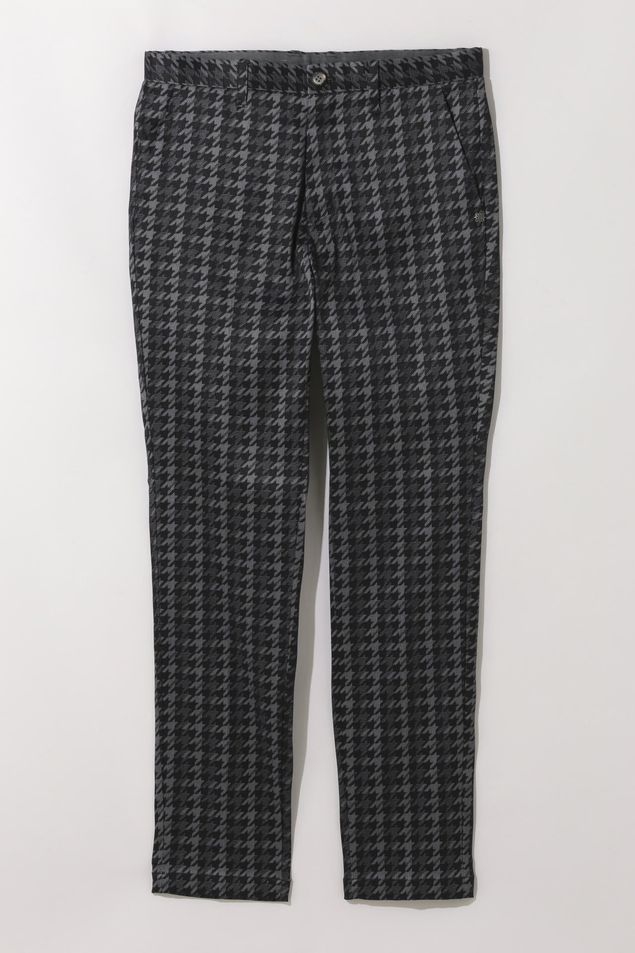 ロゴ千鳥ジャガードパンツ (MENS)