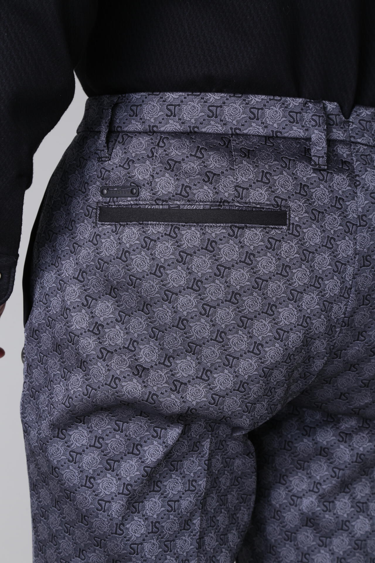 STボニースコットランドジャガード ストレッチパンツ (MENS)