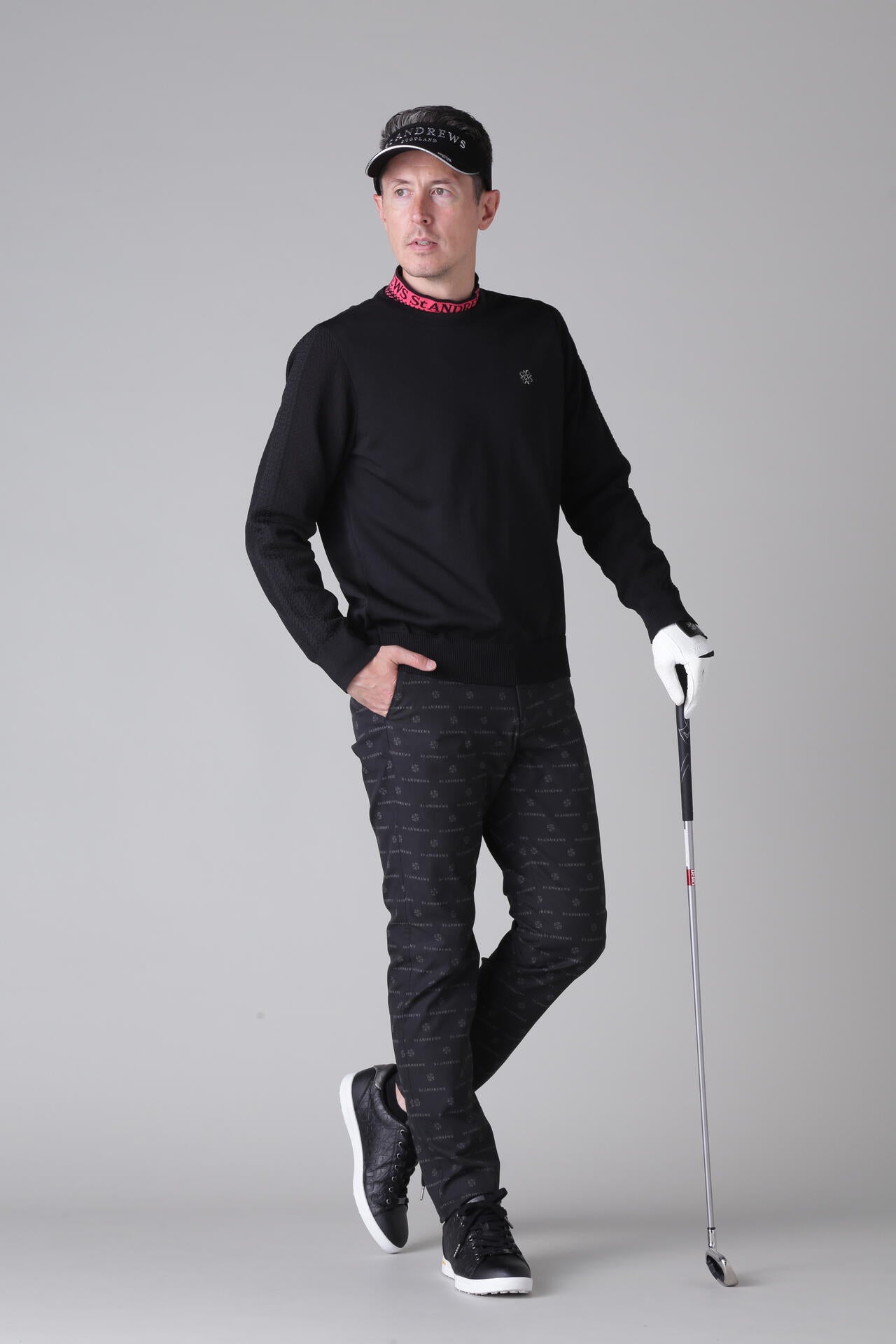 ケルトロゴプリントストレッチパンツ (MENS)