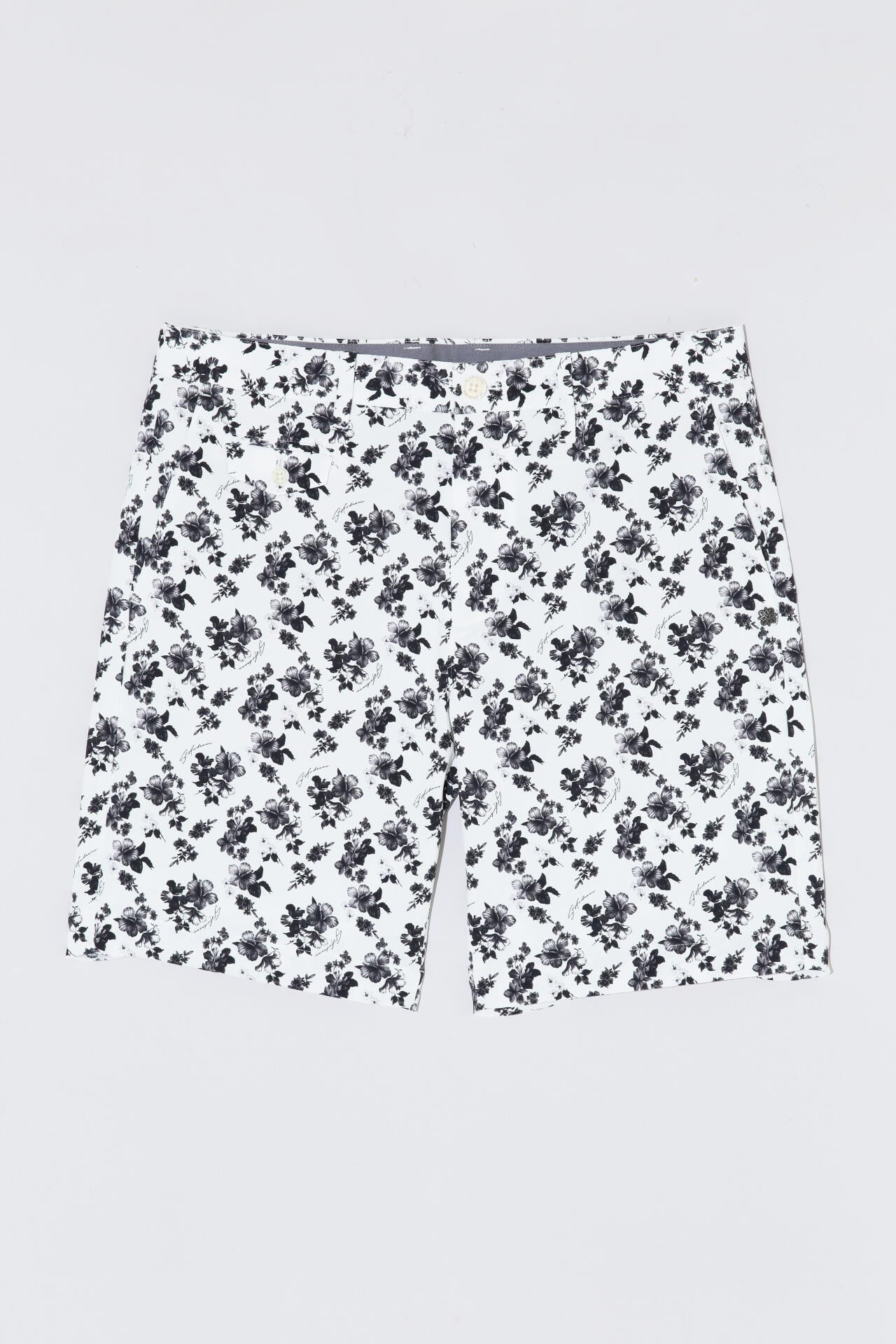 トロピカルフラワープリントショートパンツ (MENS)