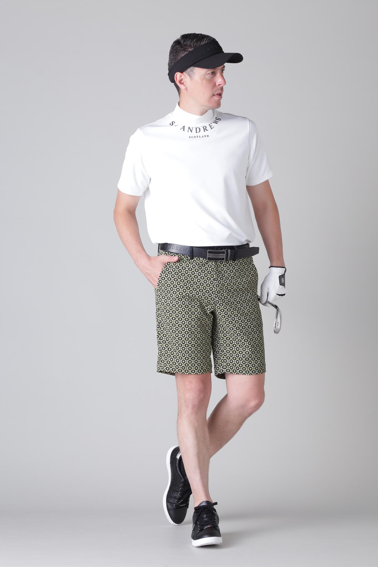 アザミケルトプリントショートパンツ (MENS)