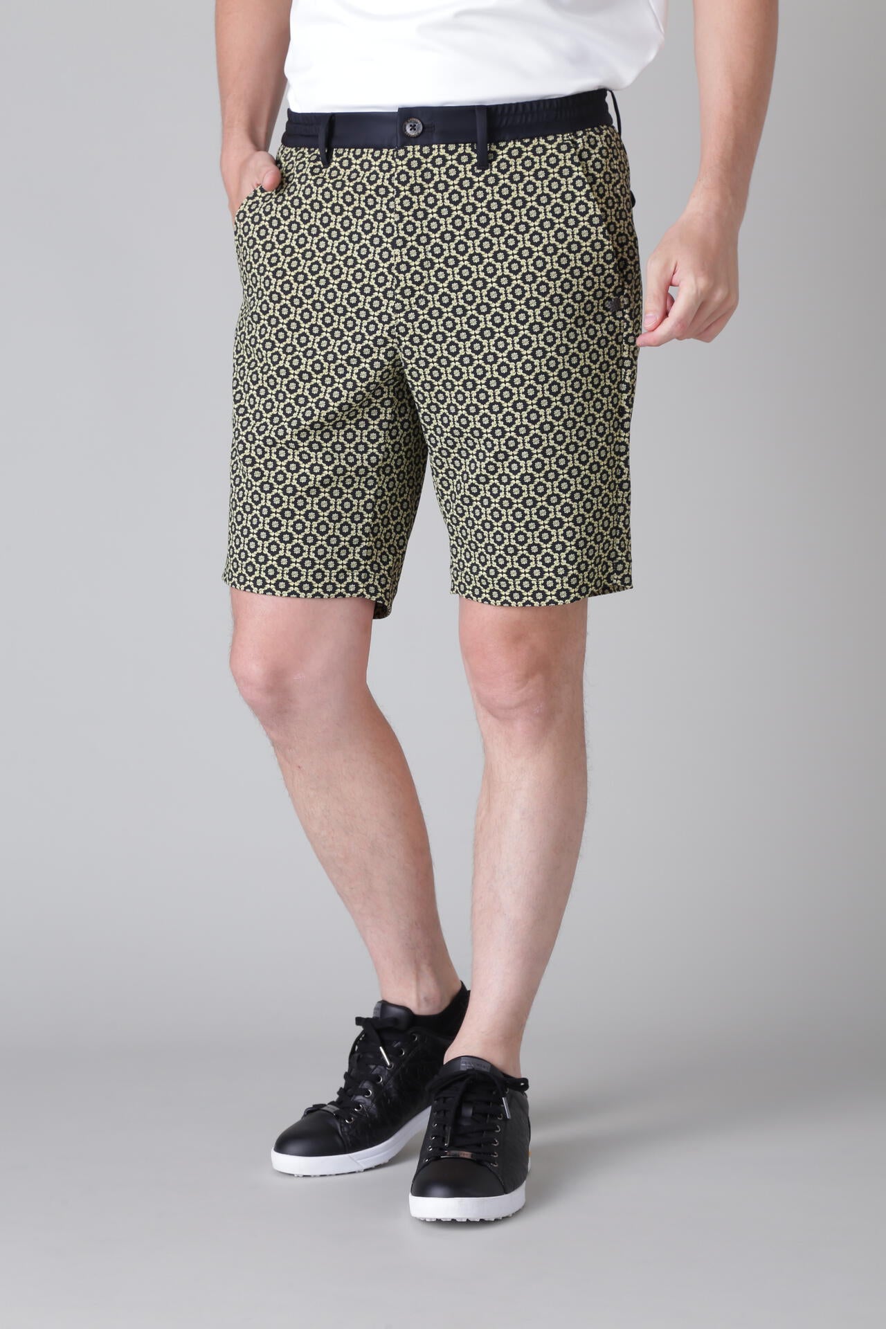アザミケルトプリントショートパンツ (MENS)