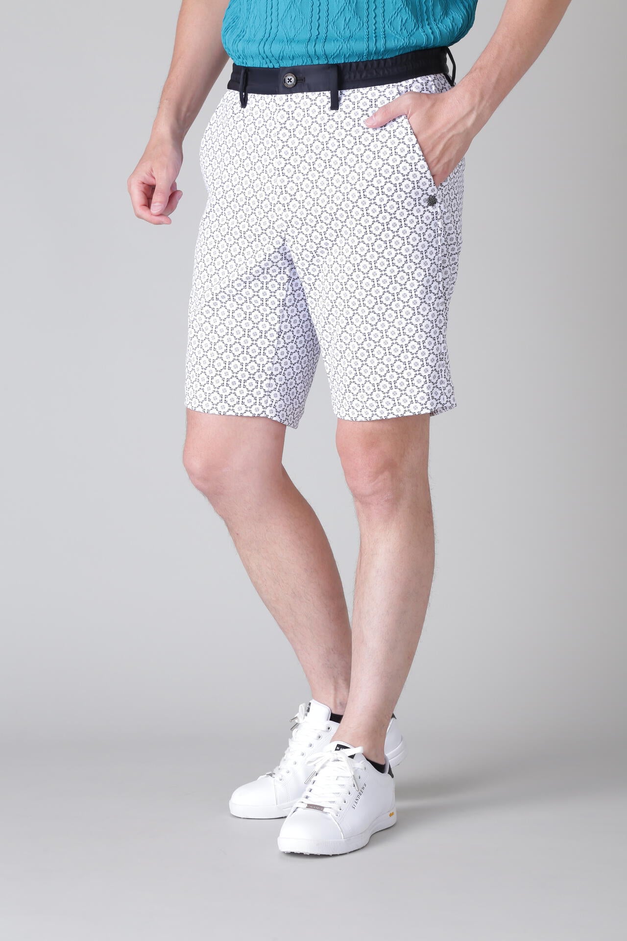 アザミケルトプリントショートパンツ (MENS)