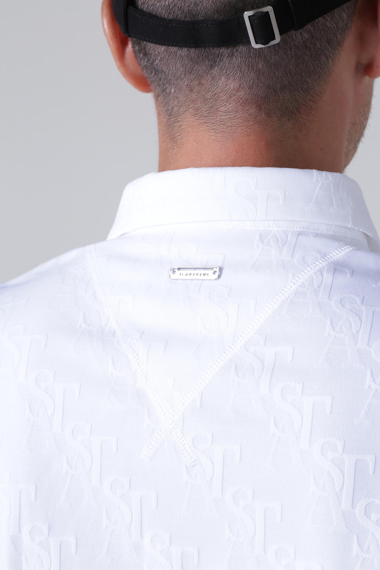 STAロゴジャガード長袖シャツ (MENS)