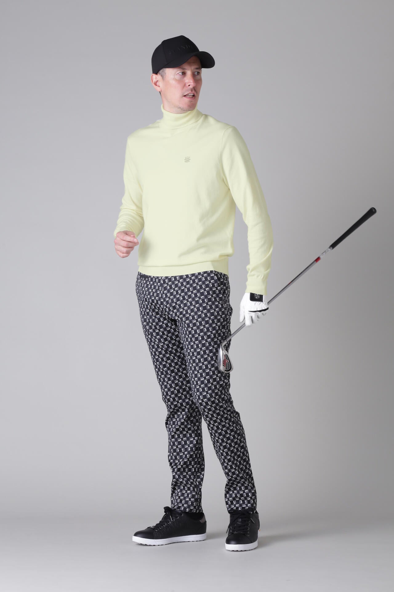 12G天竺タートルネックニットプルオーバー (MENS)