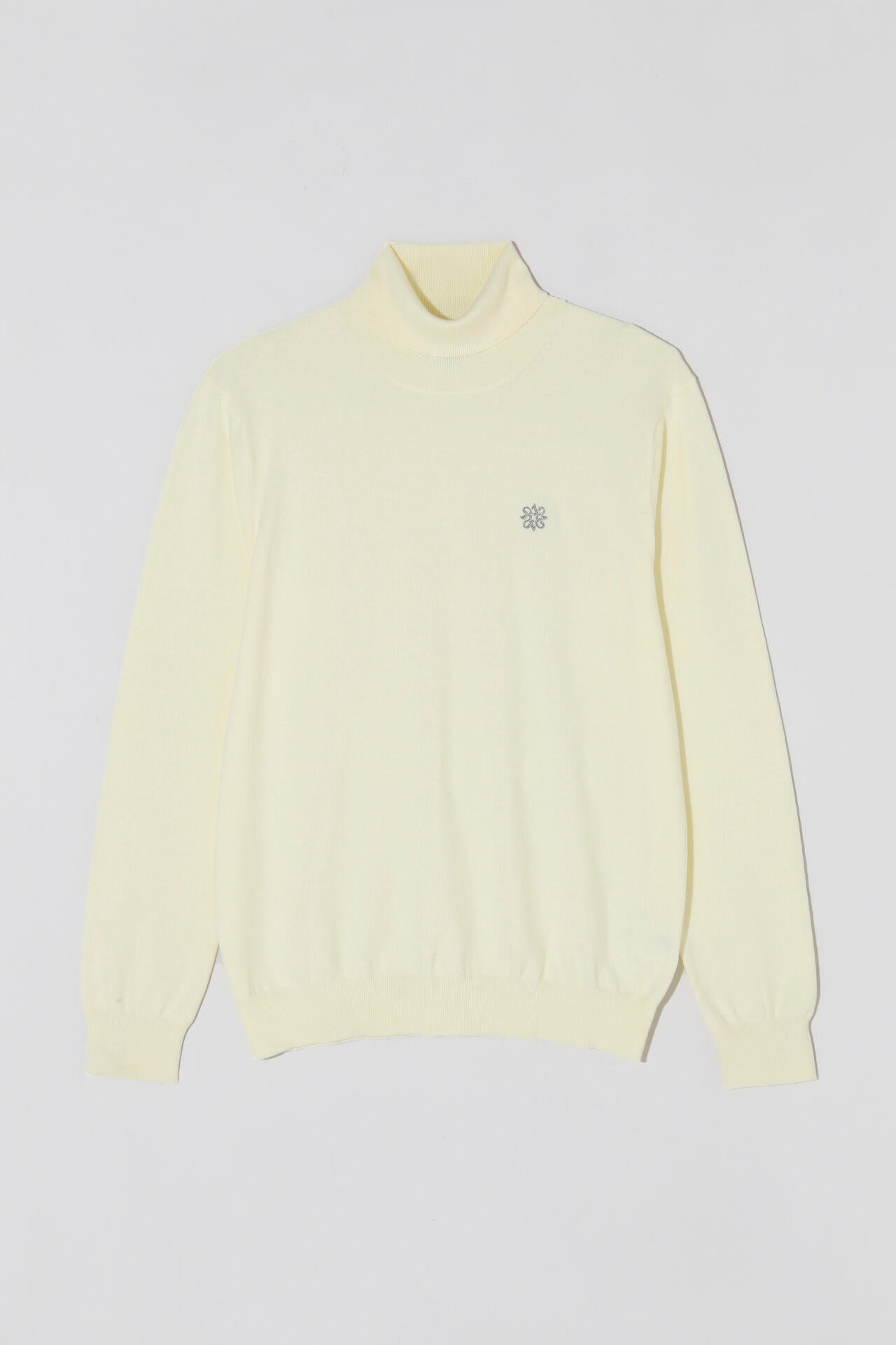 12G天竺タートルネックニットプルオーバー (MENS)
