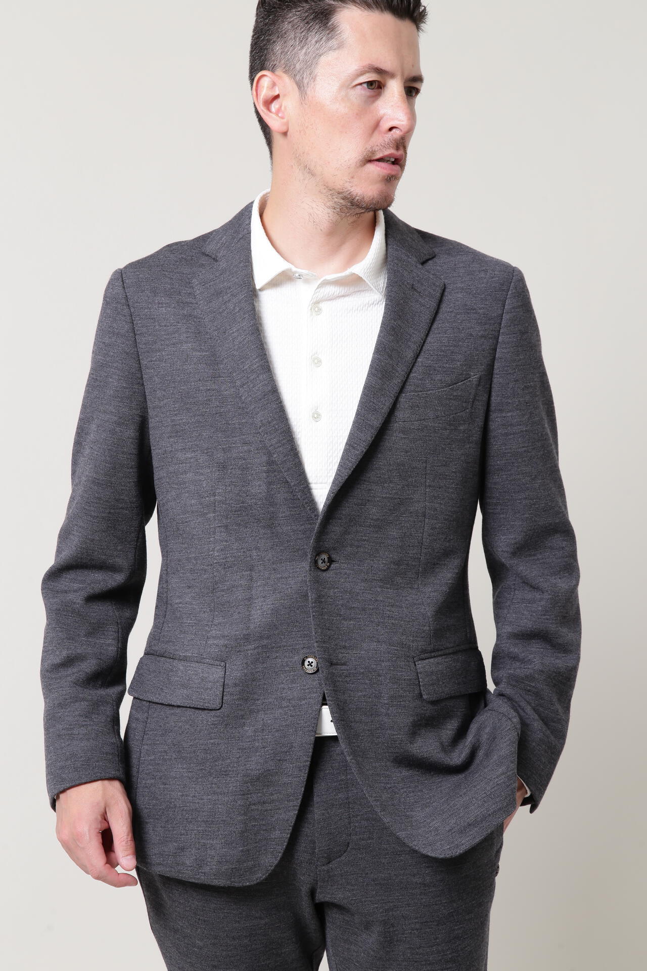 ウールダブルフェイスジャケット (MENS)