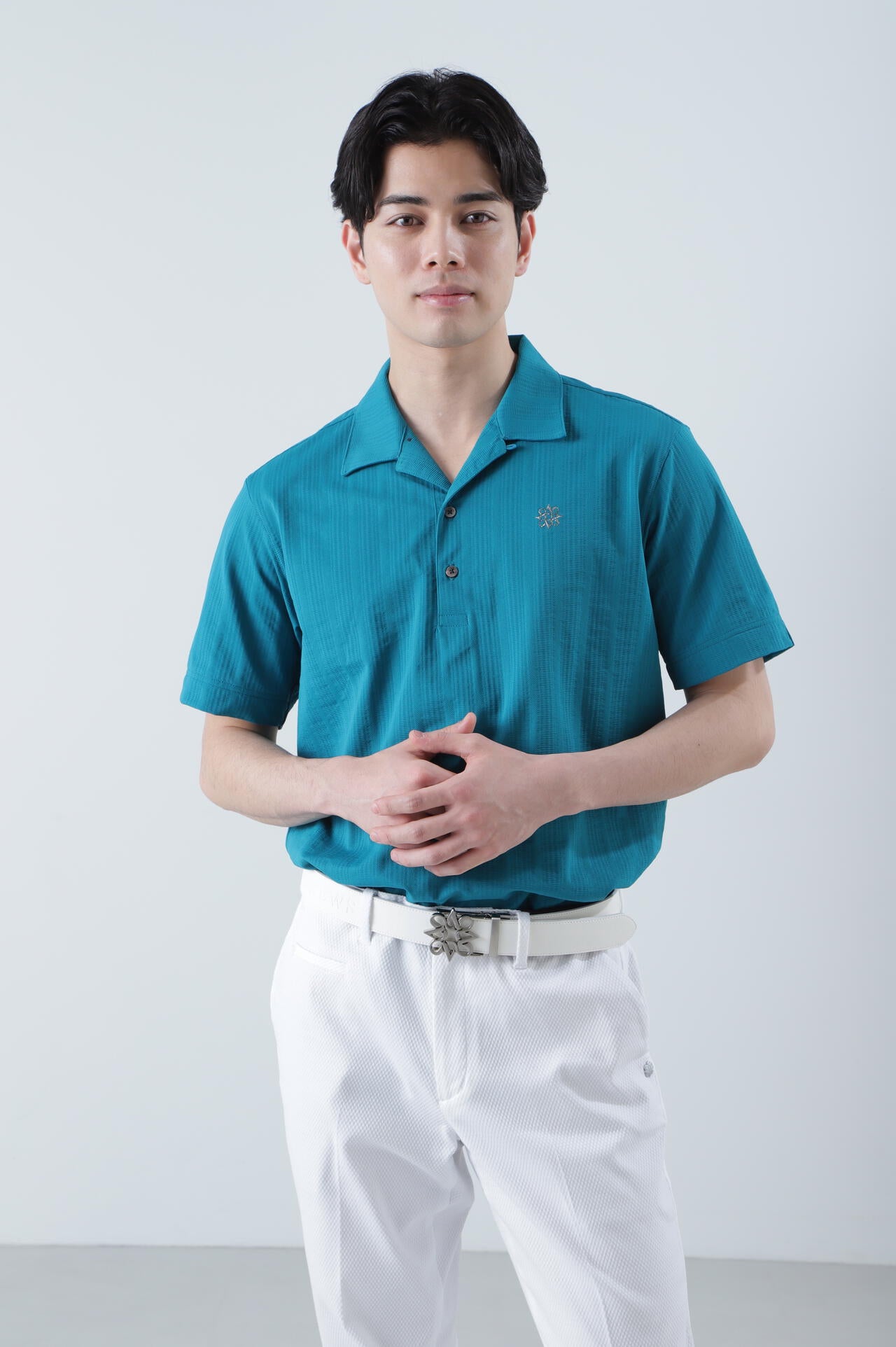 ハイゲージサッカー半袖シャツ (MENS)