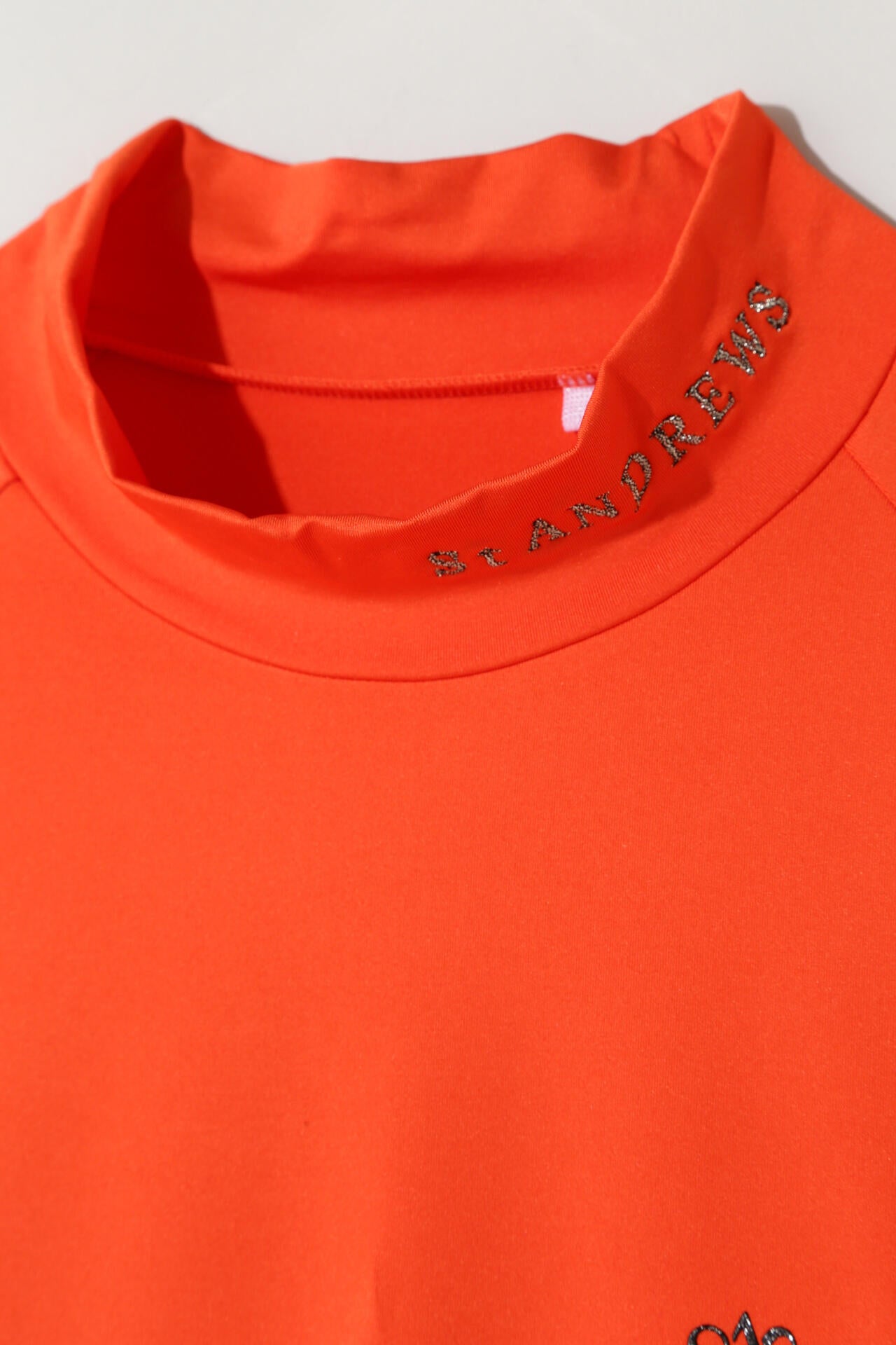 カチオンポリエステル ベア天竺 長袖ハイネック (MENS)