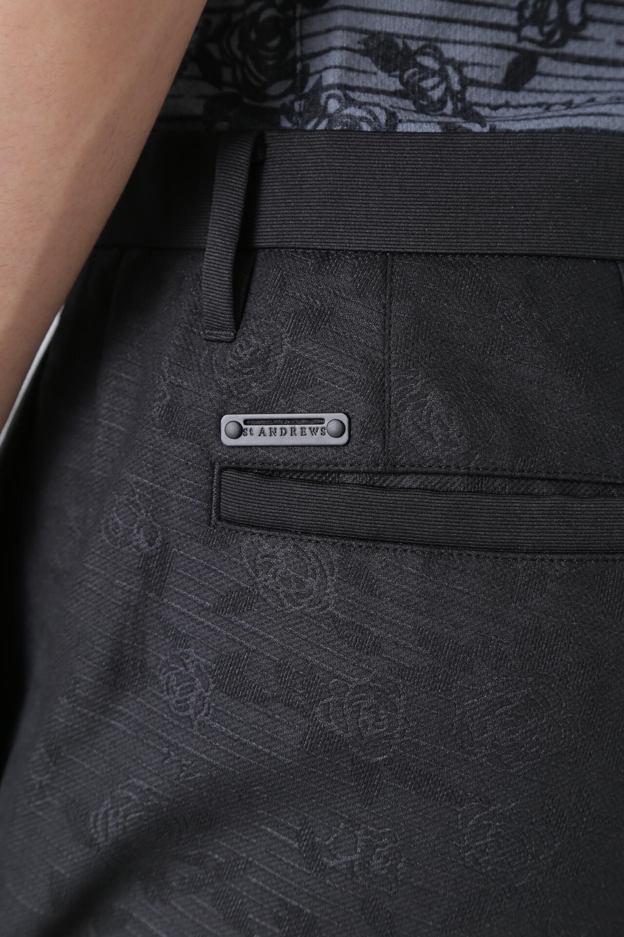 ボニースコットランドエンボス トラウザーパンツ (MENS)