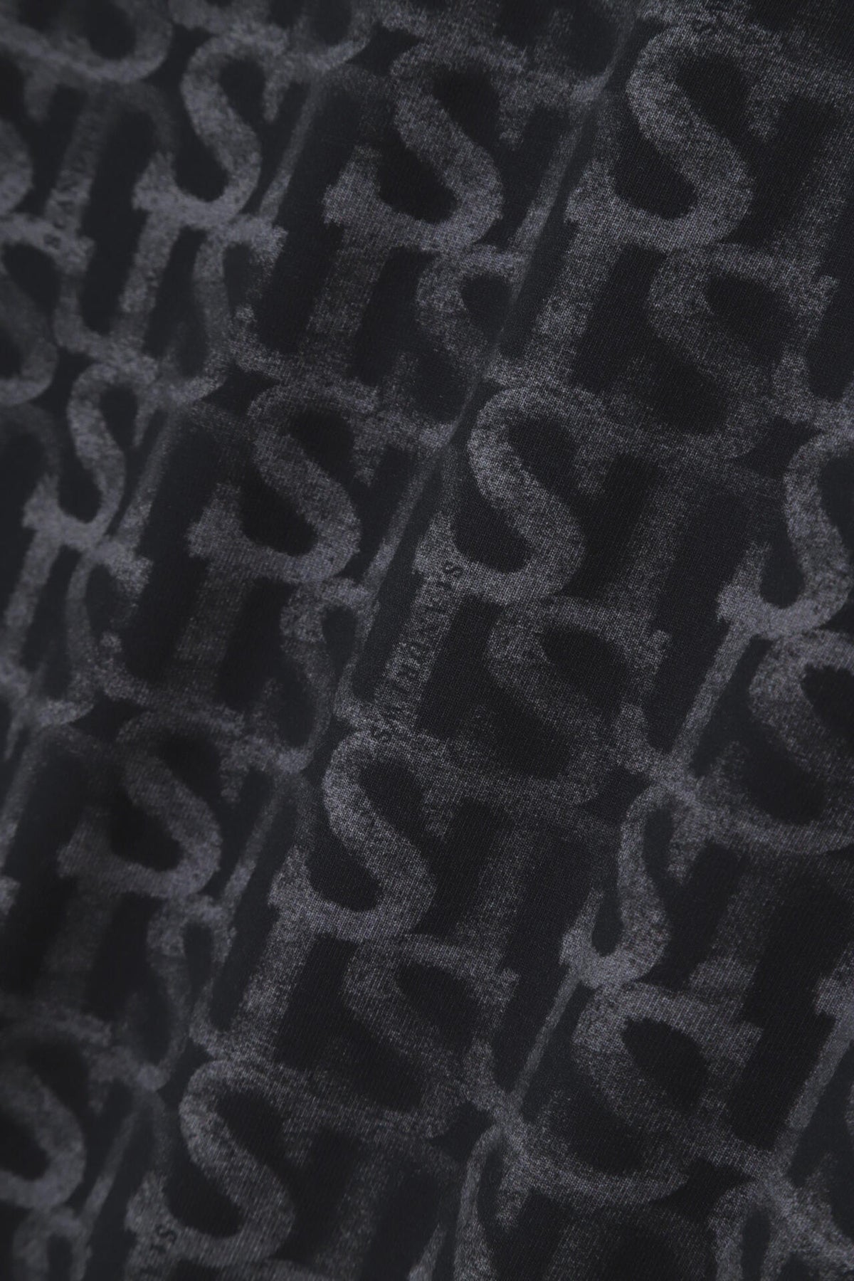 ベア天竺 長袖ハイネックカットソー <STロゴプリント> (MENS)