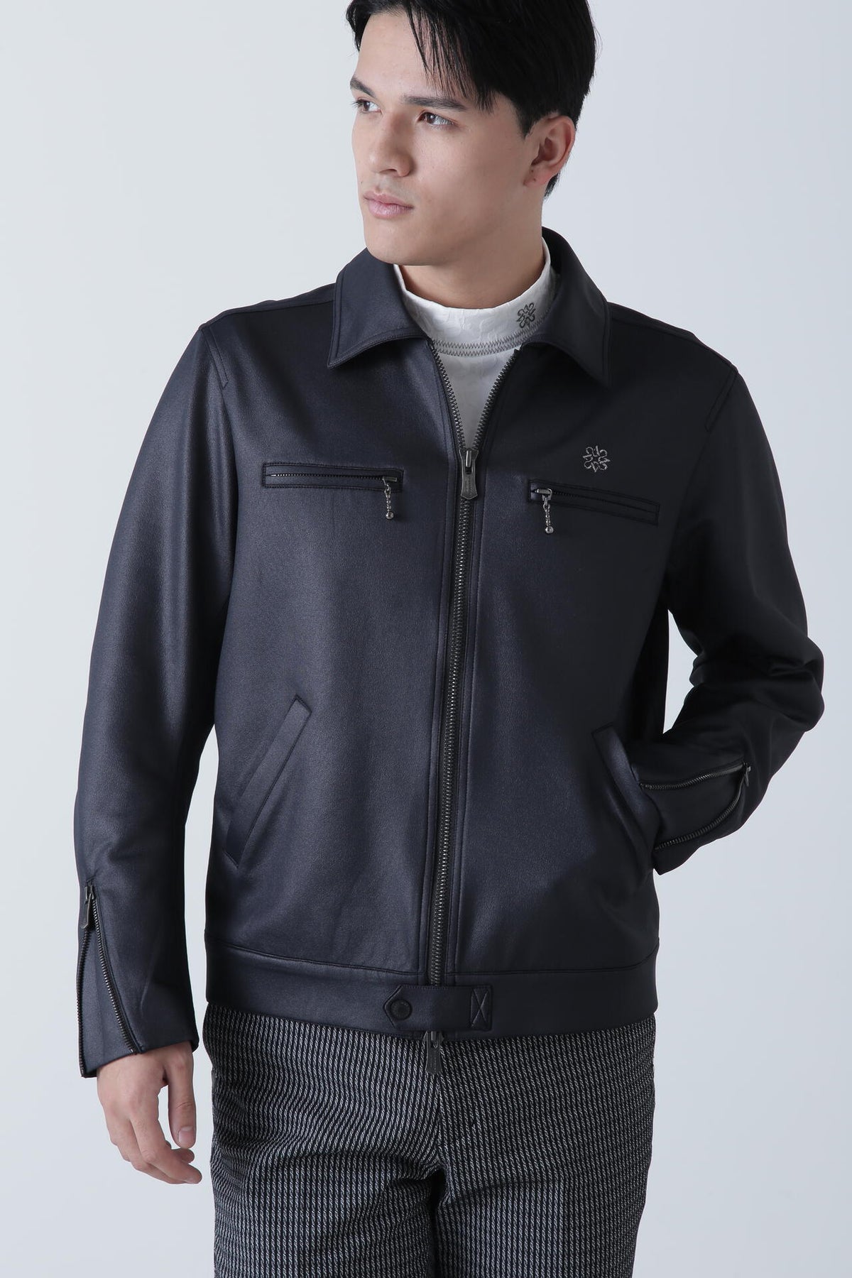 ダンボールニットハードチンツブルゾン (MENS)