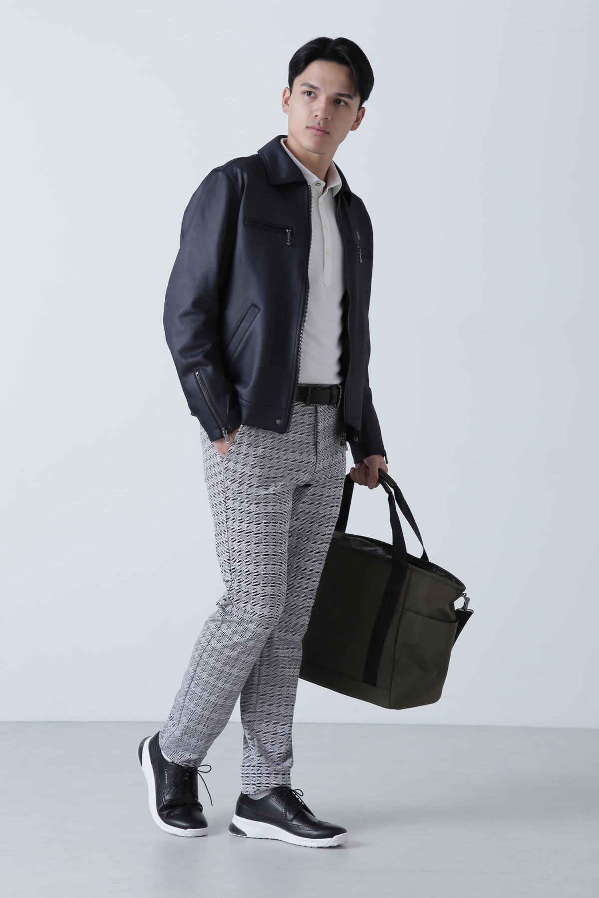 ダンボールニットハードチンツブルゾン (MENS)