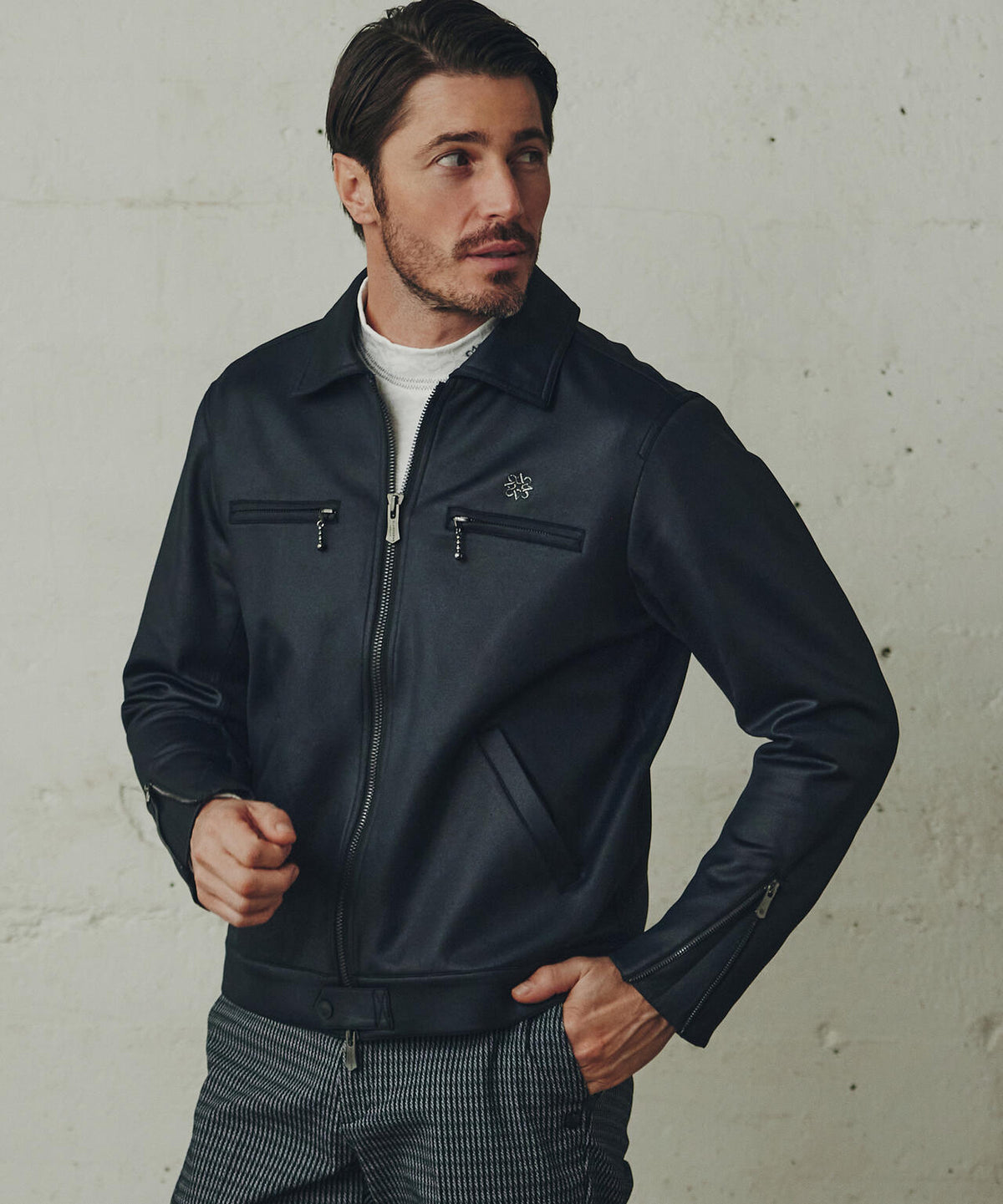 ダンボールニットハードチンツブルゾン (MENS)