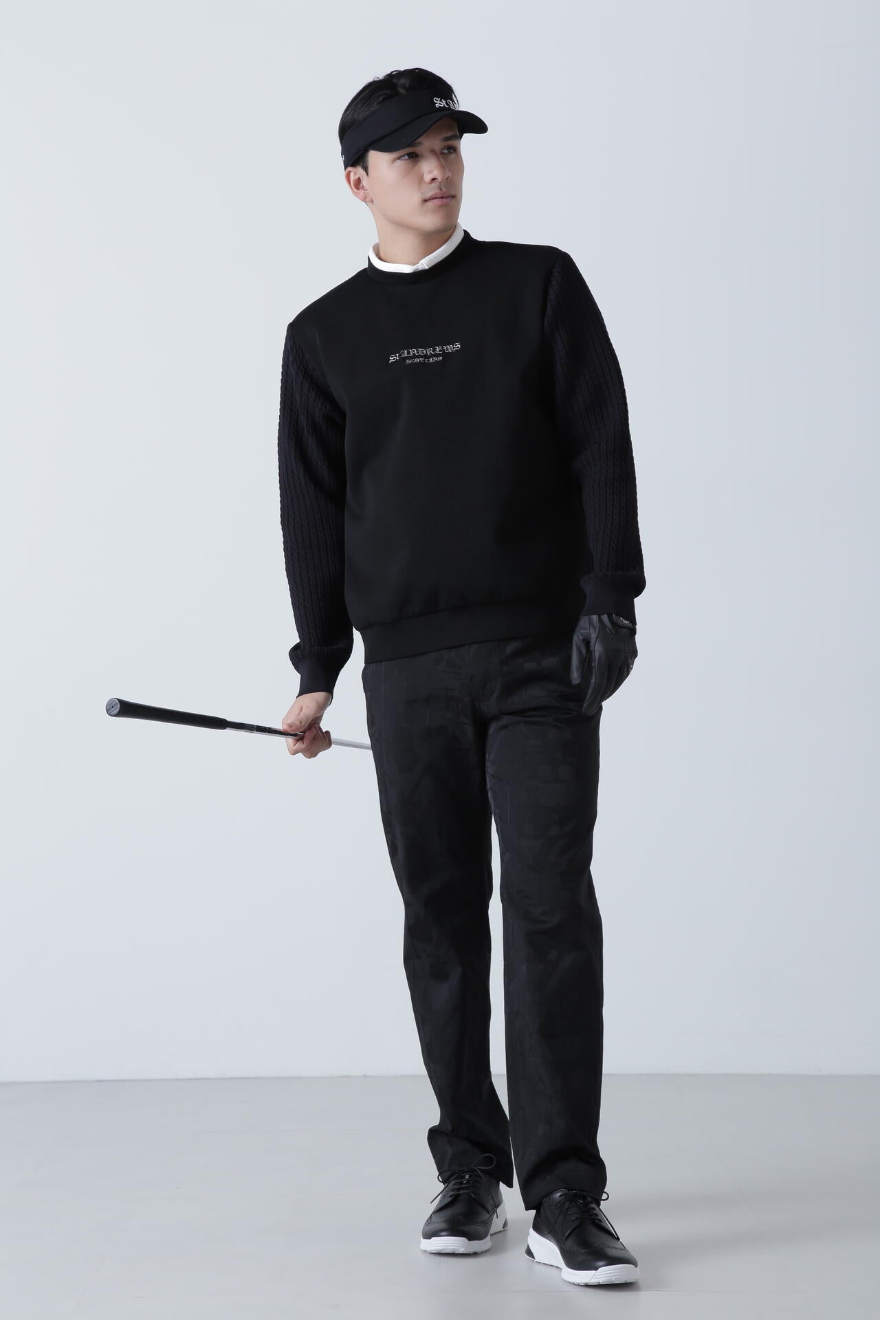 ミュージック柄ジャガードパンツ (MENS)