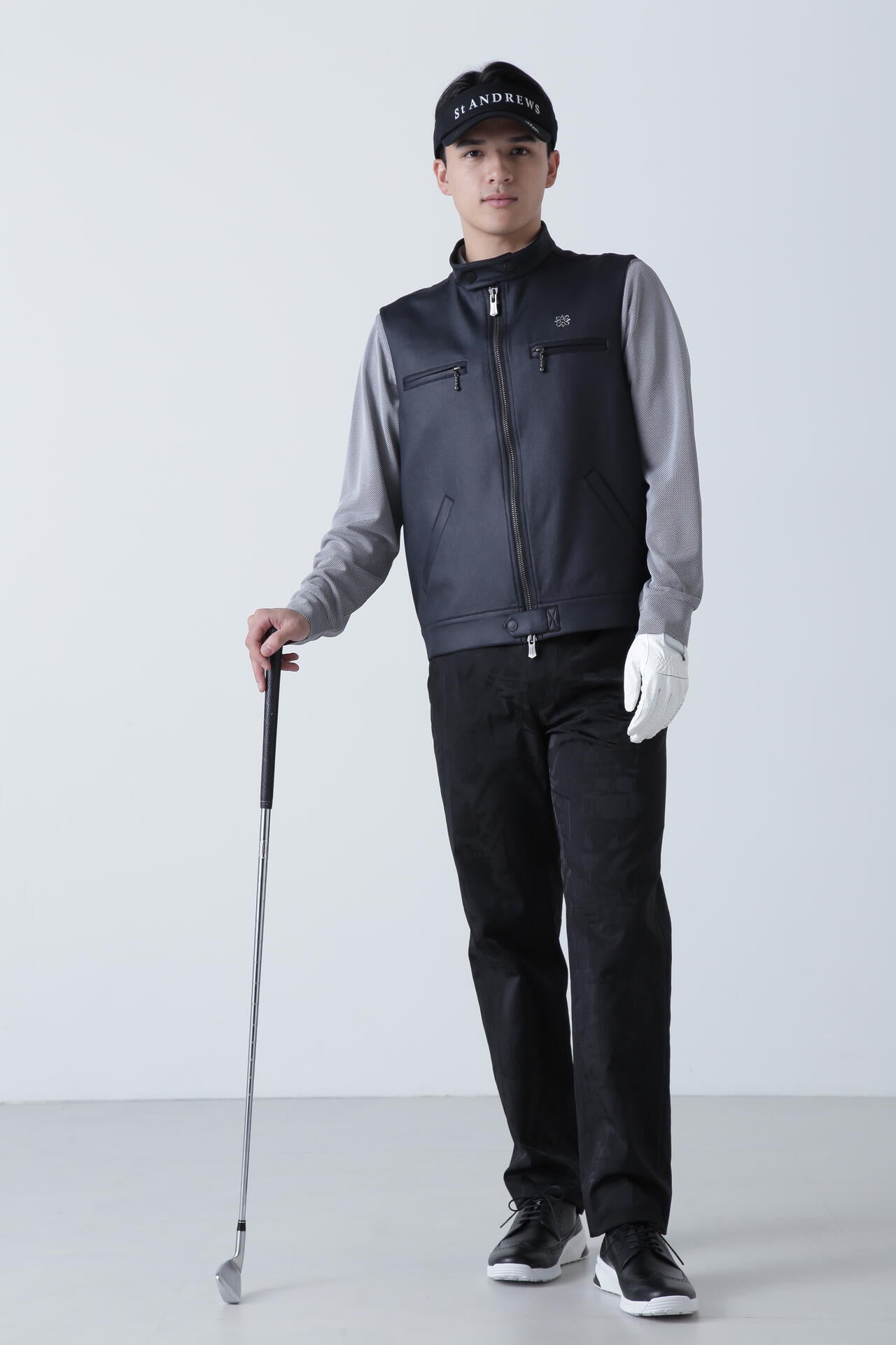 ミュージック柄ジャガードパンツ (MENS)