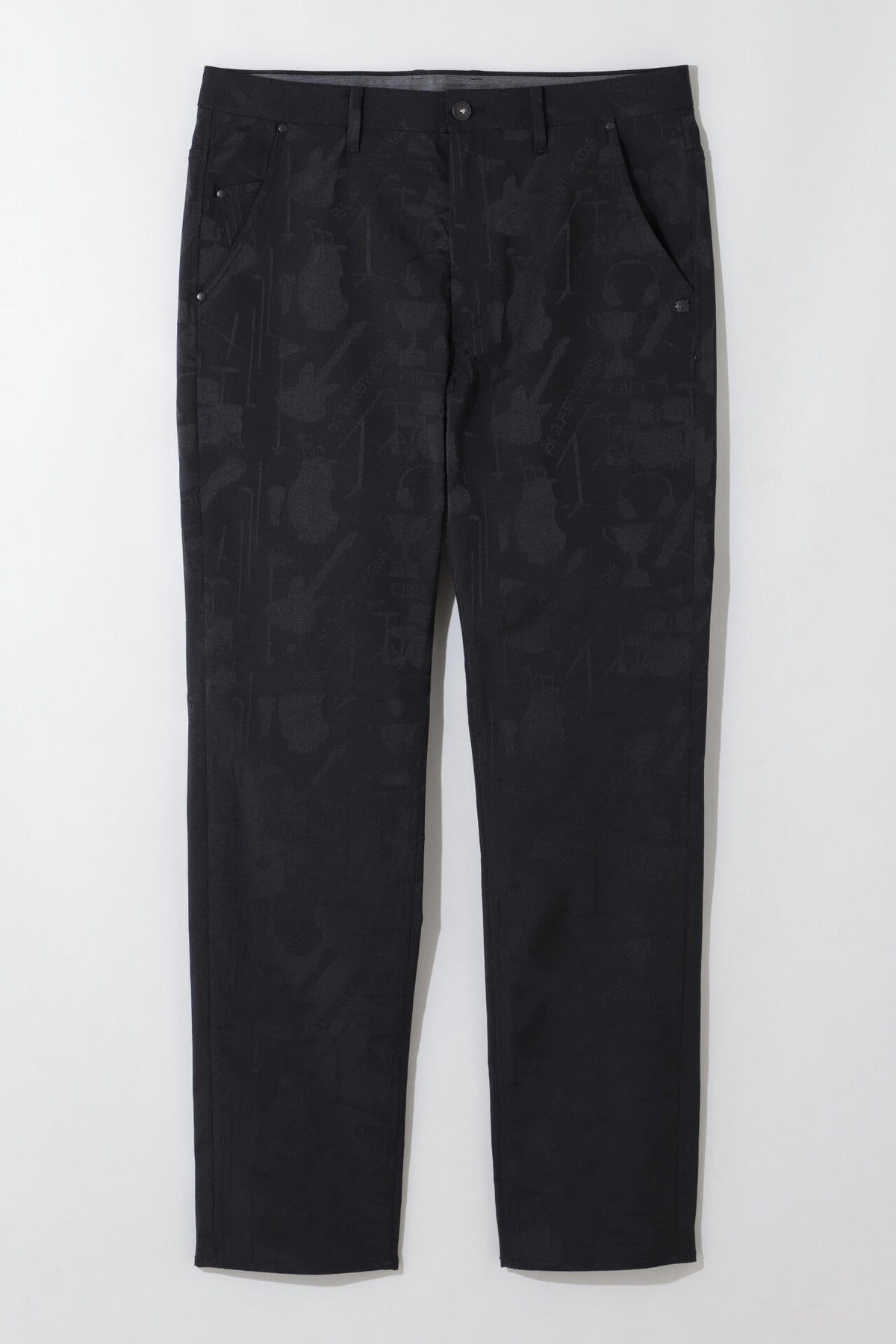 ミュージック柄ジャガードパンツ (MENS)