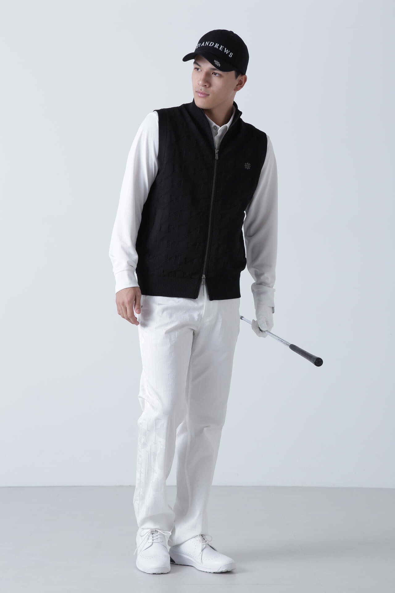 ミュージック柄ジャガードパンツ (MENS)