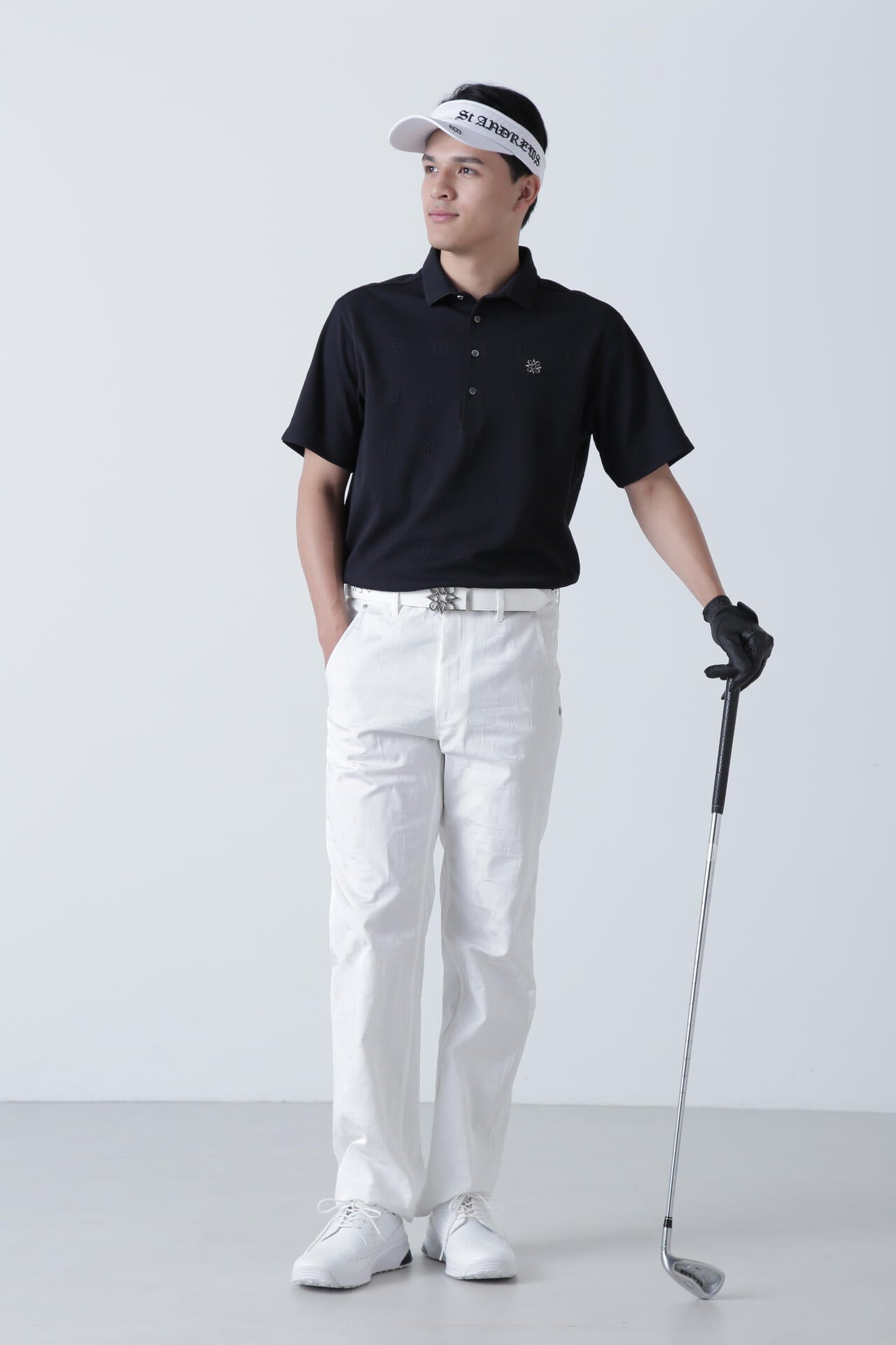 ミュージック柄ジャガードパンツ (MENS)