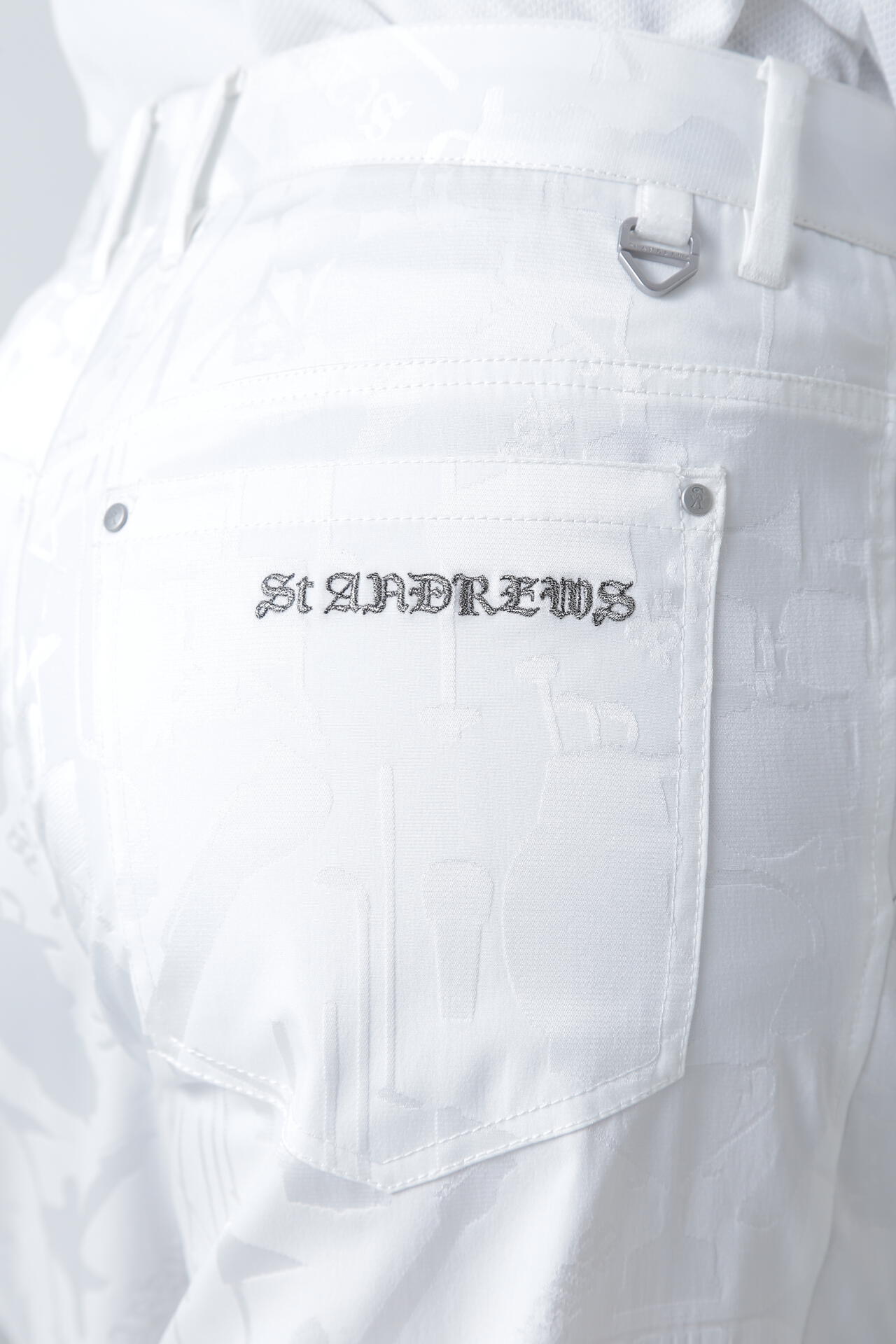 ミュージック柄ジャガードパンツ (MENS)